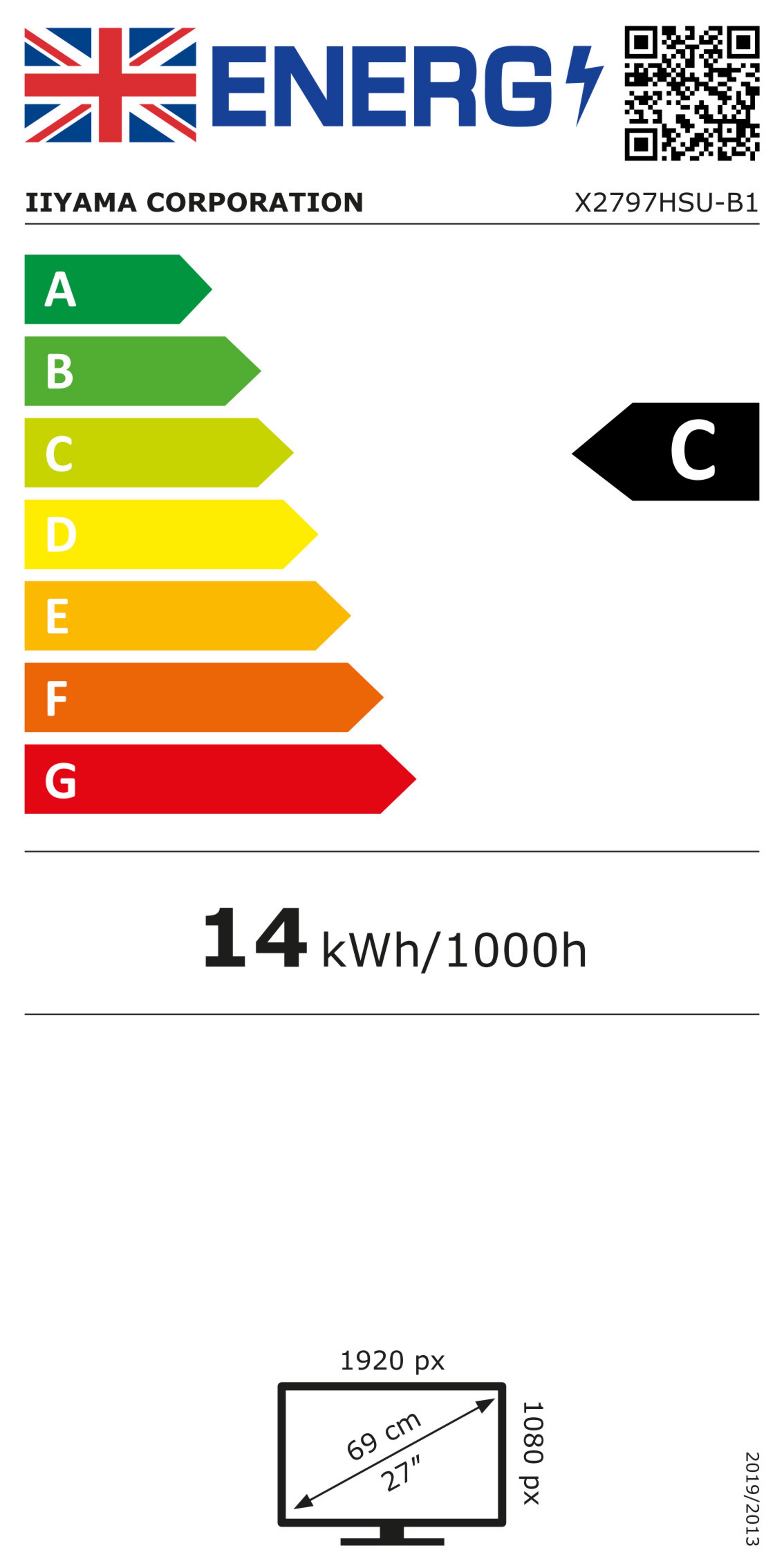iiyama ProLite X2797HSU-B1 Monitor