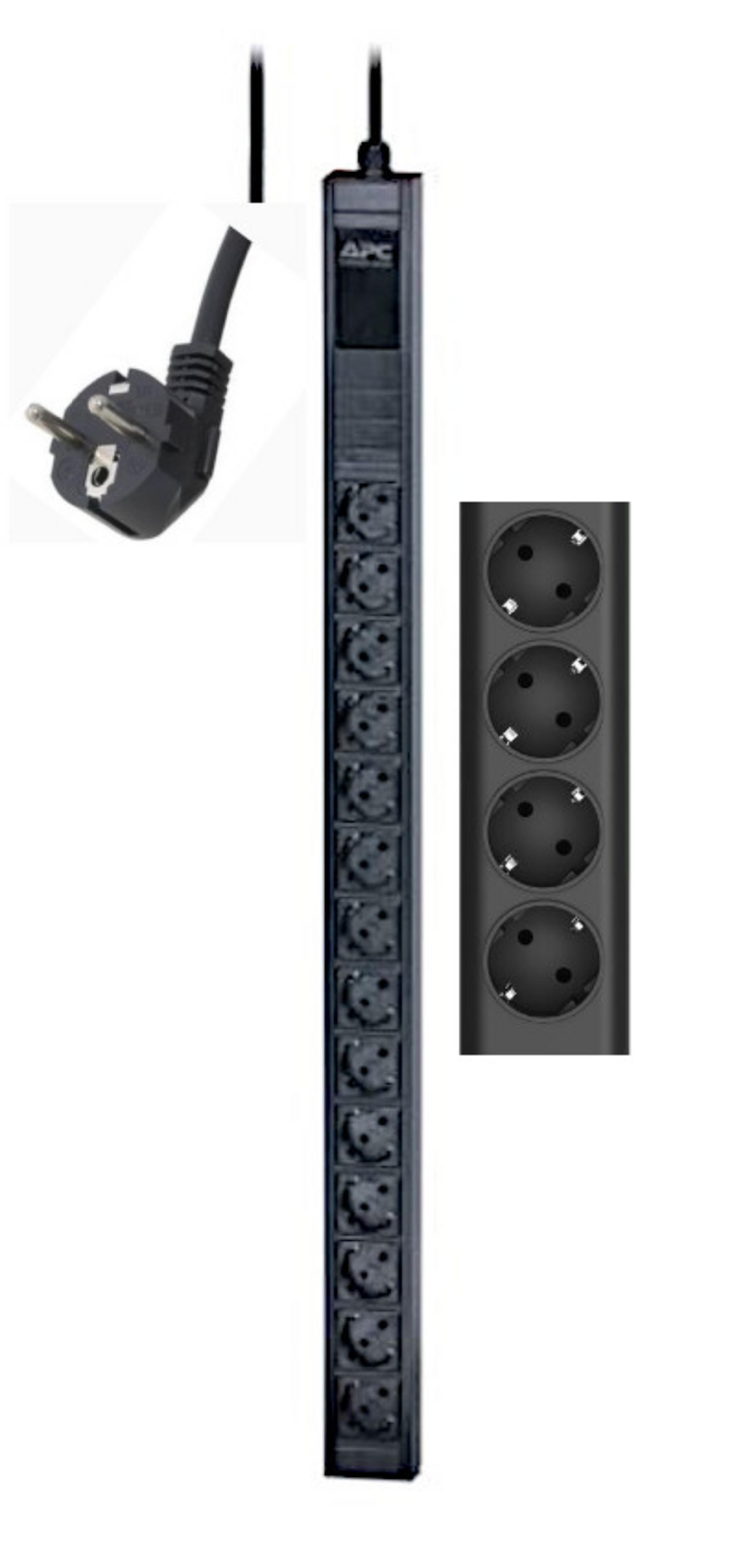 APC Easy PDU Basic 1ph 16A Schuko/Schuko