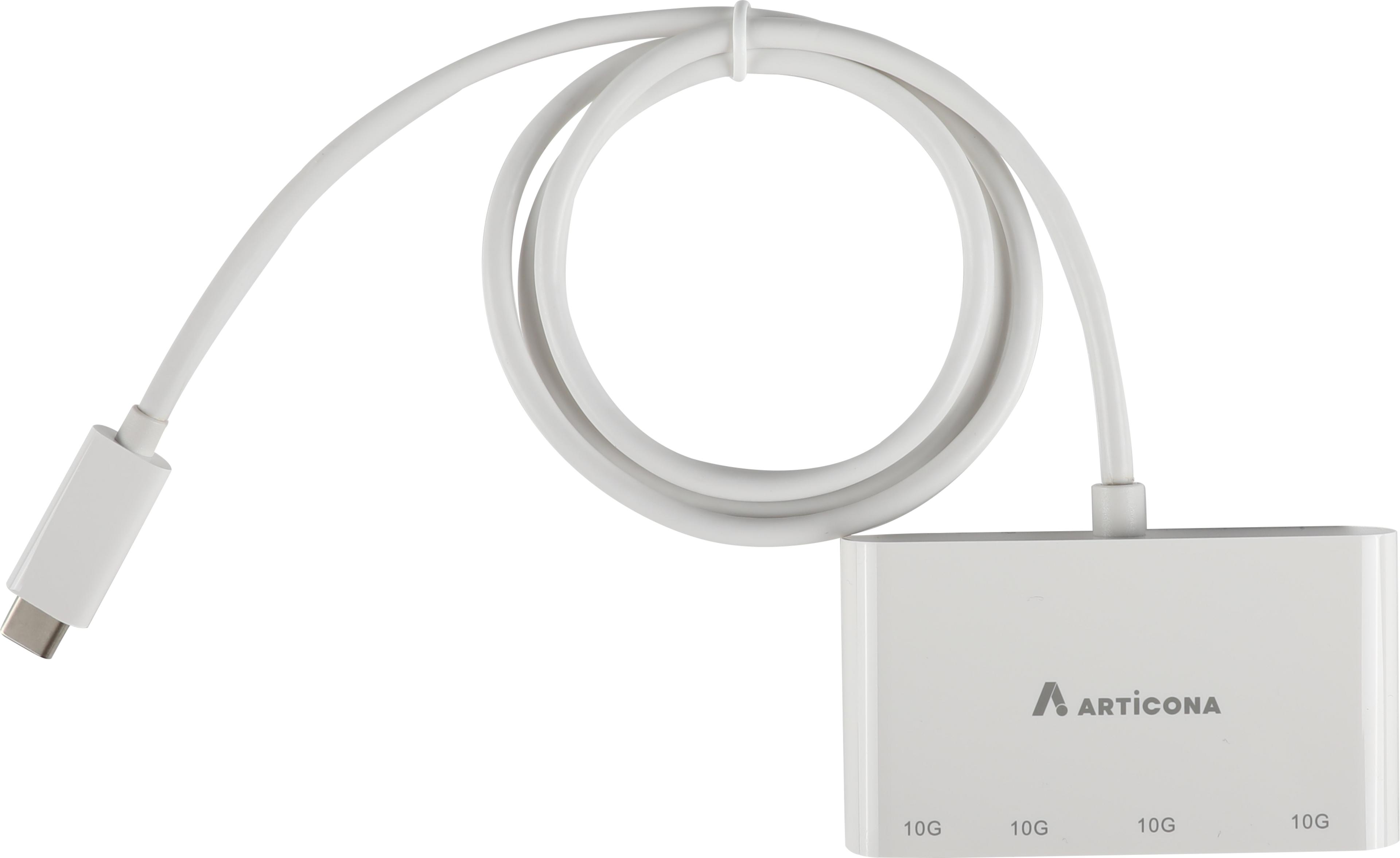 ARTICONA USB-C 3.2 Gen. 2 4-portos hub