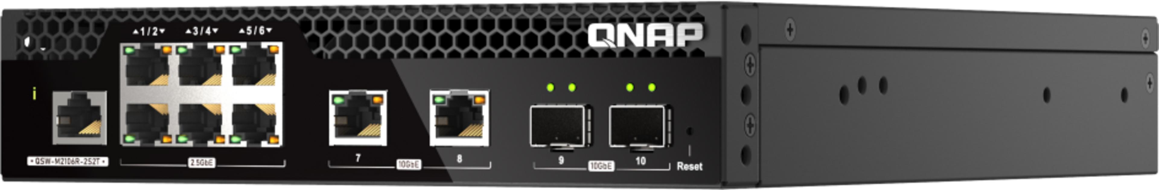 QNAP QSW-2106R 10-Port 2,5GbE Switch