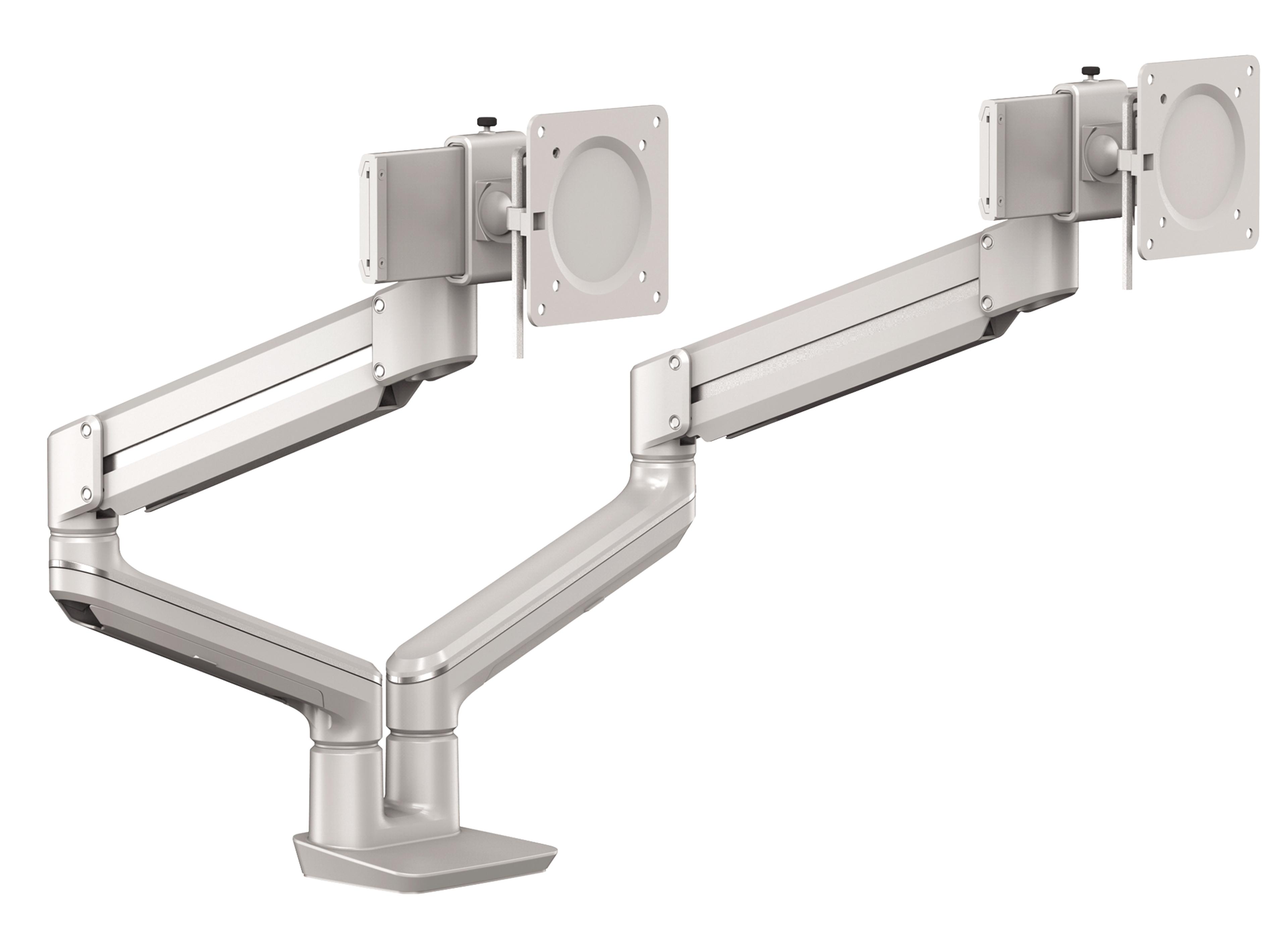 Fellowes Tallo Dual Tischhalterung silb.