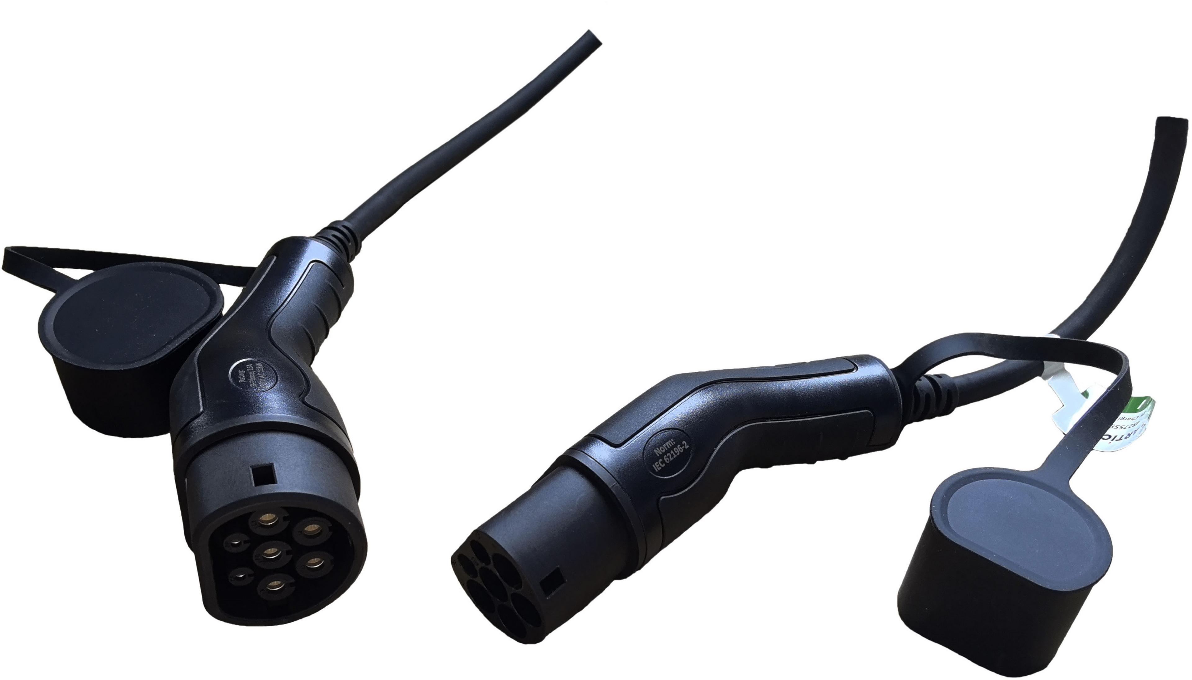 Type 2 EV Charging Cable 22kW 5m