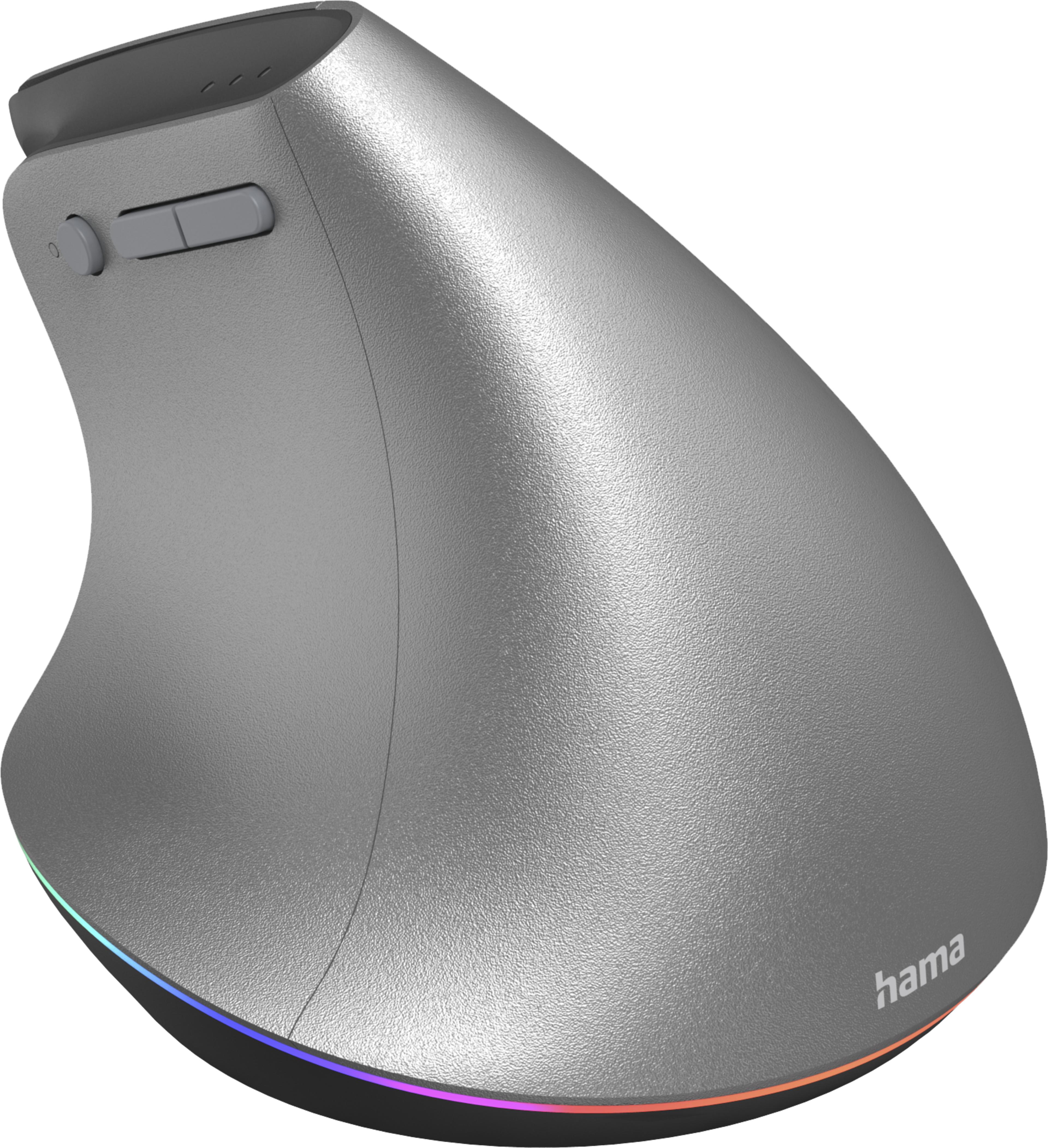 Pionowa mysz Hama EWM-700R, szara