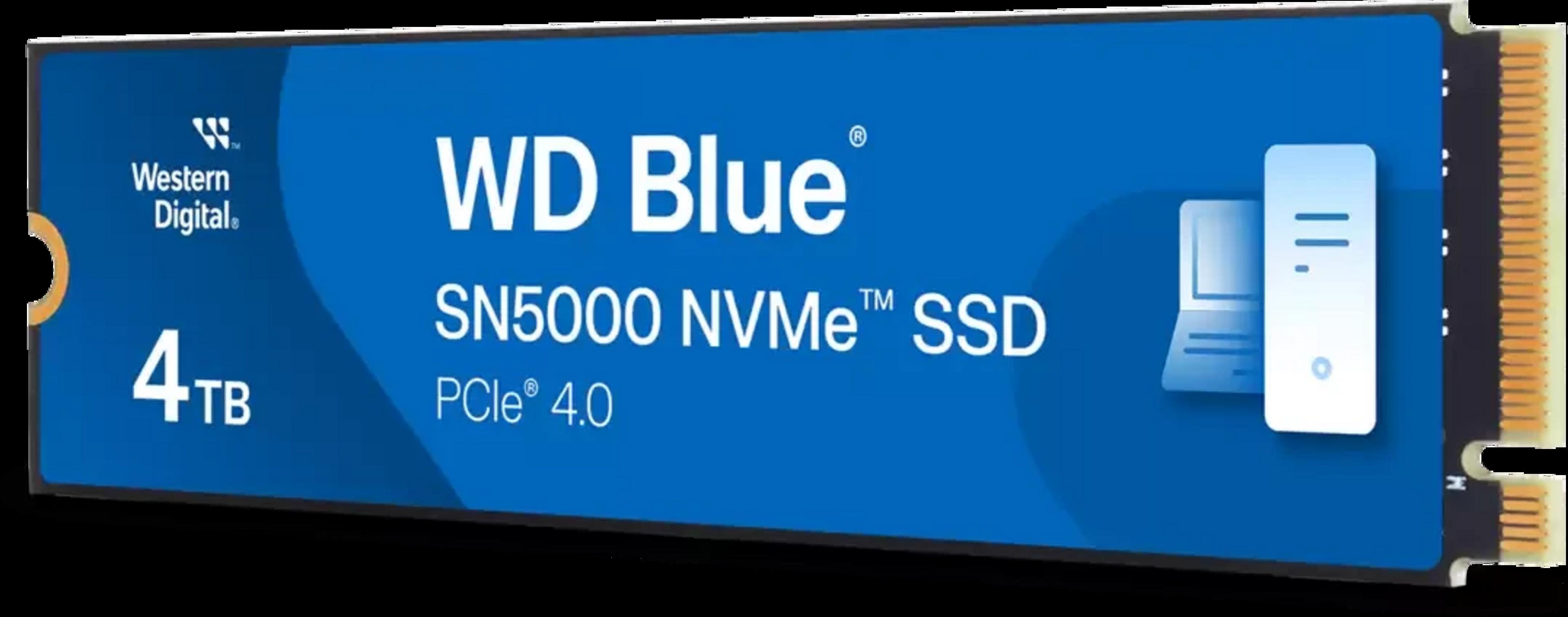 WD Blue SN5000 4 TB NVME M.2 SSD