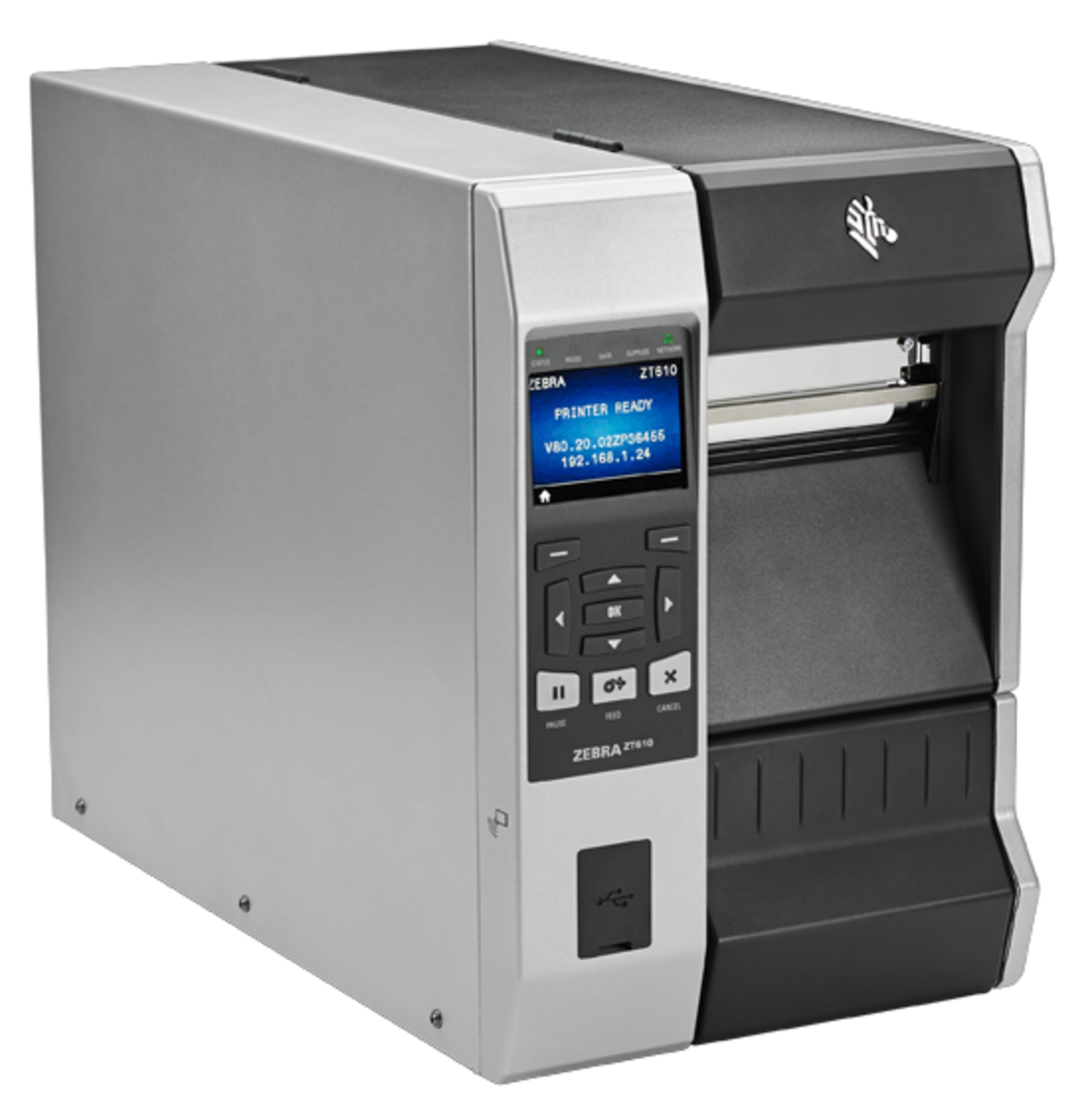 Zebra ZT610 TT 300dpi Bluetooth Printer
