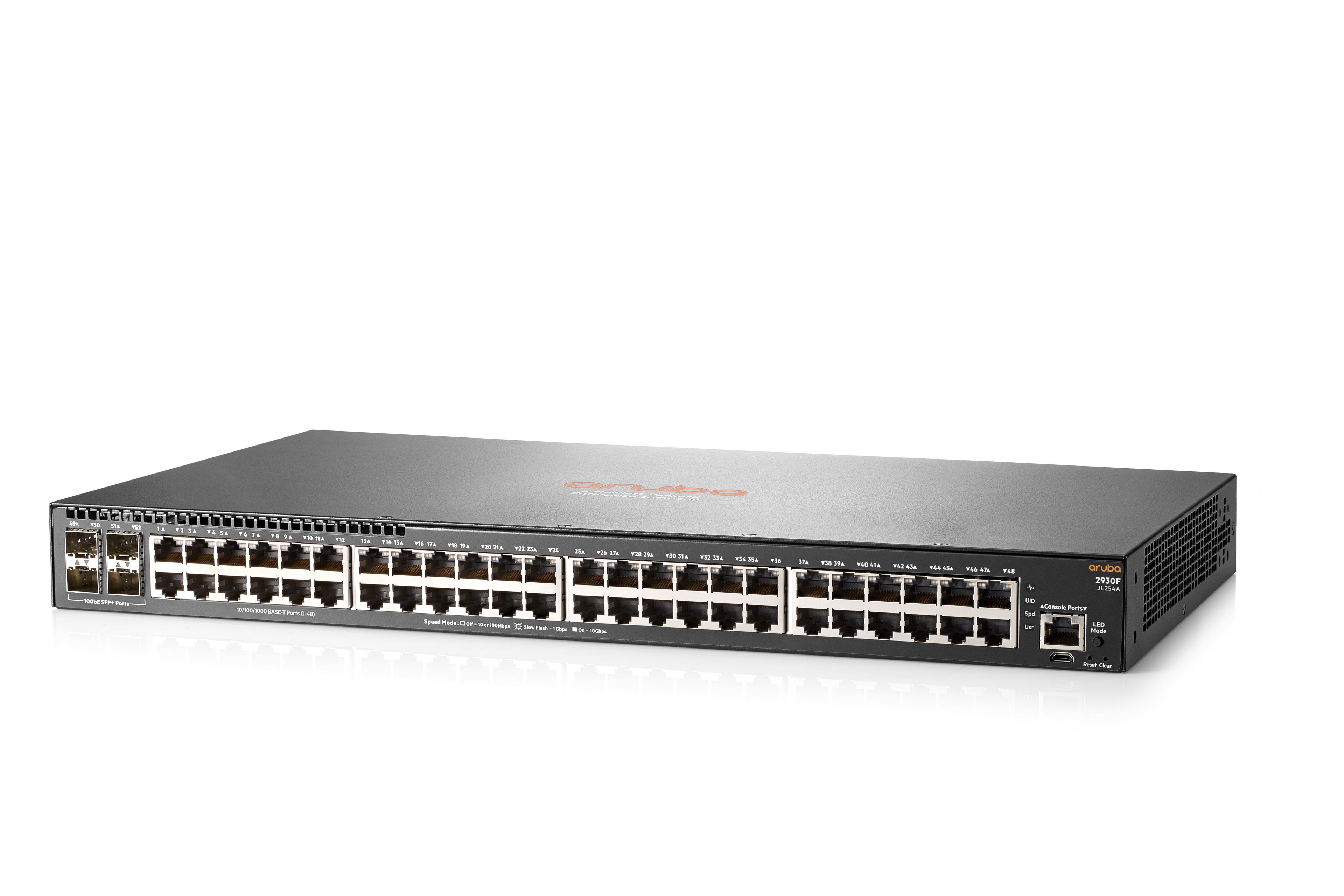 Switch HPE Aruba 2930F 48G