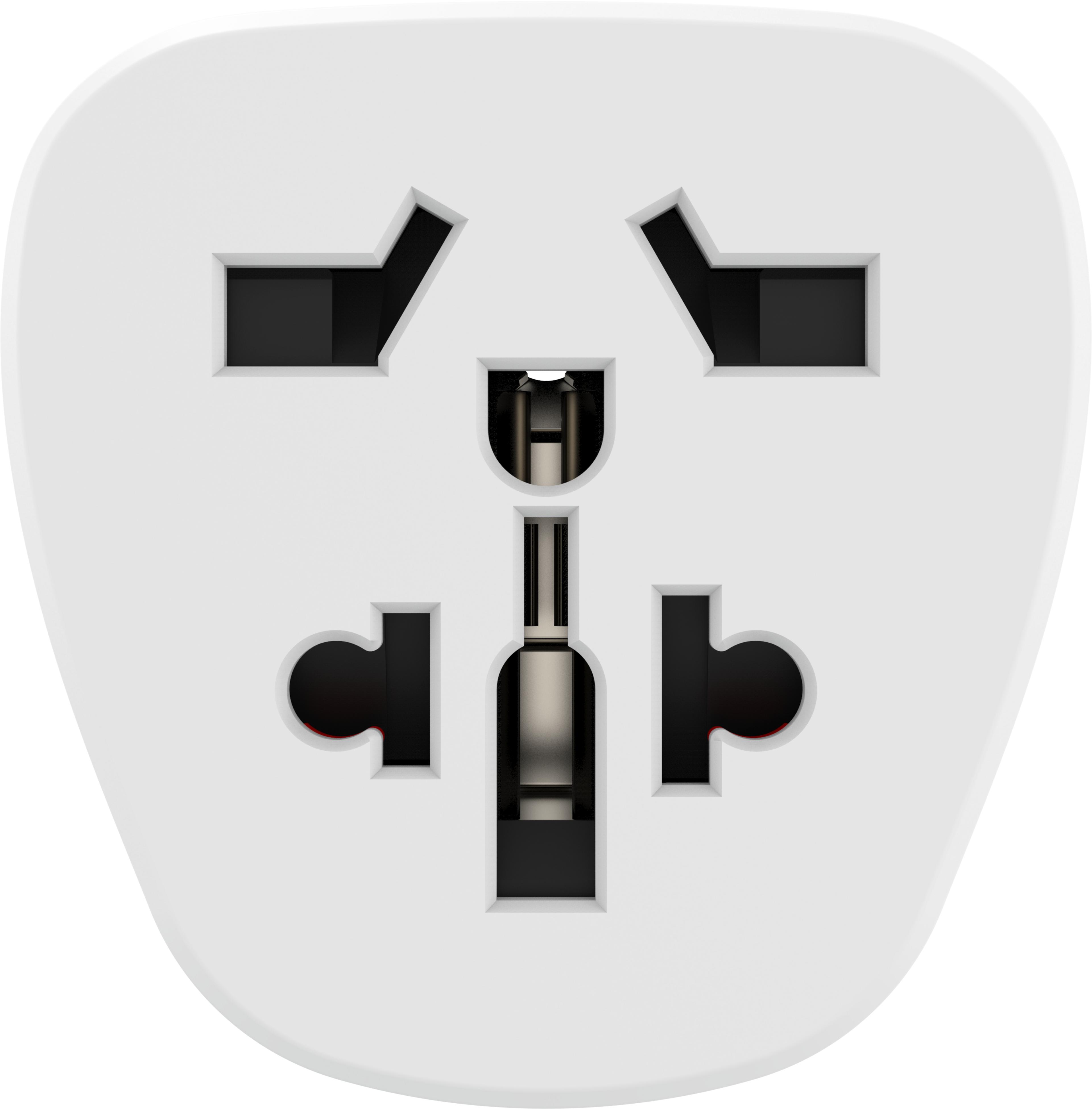 Adaptador de viagem Hama Mundo - Europa