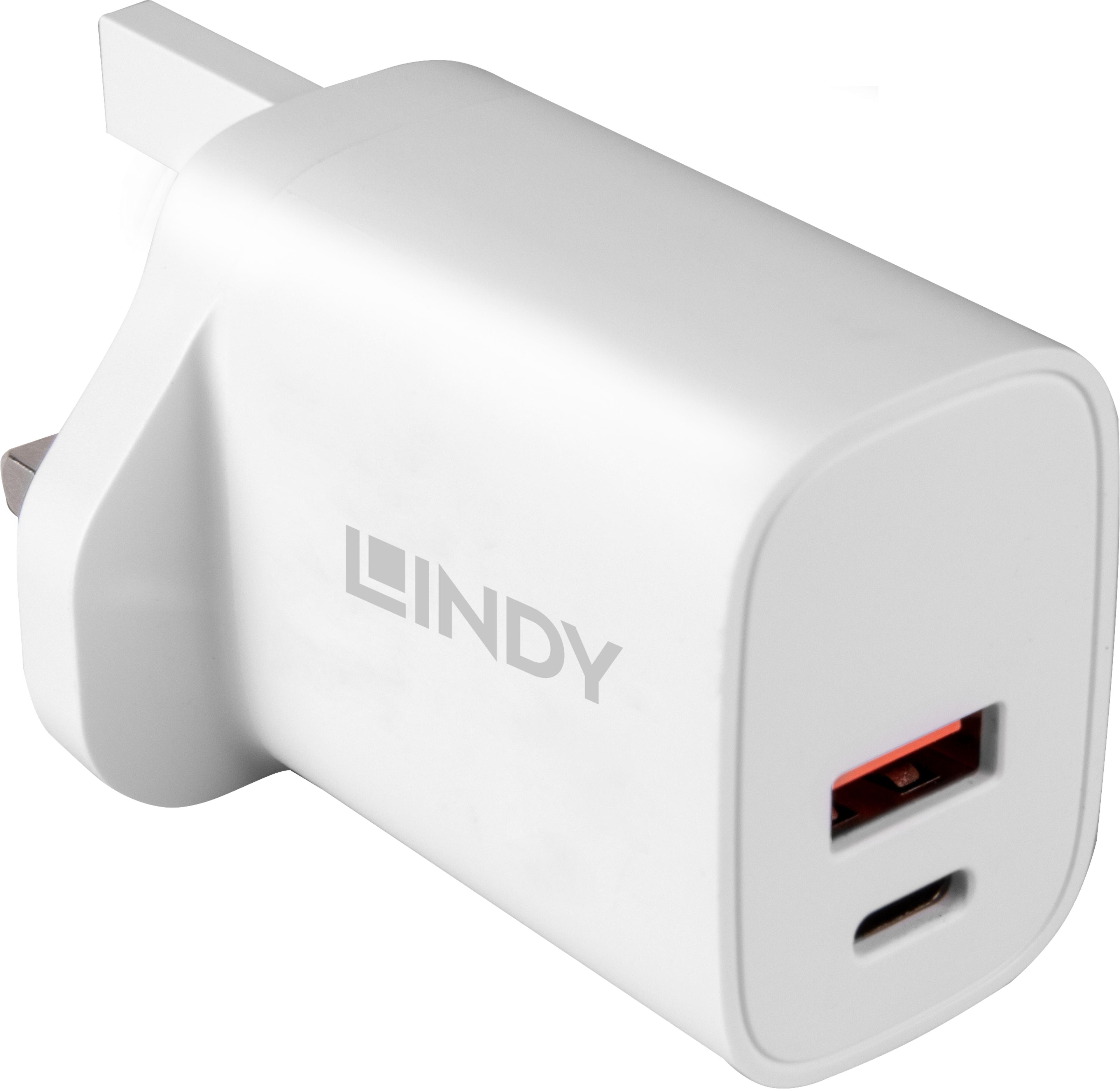 LINDY USB-C/USB-A Charger 20W