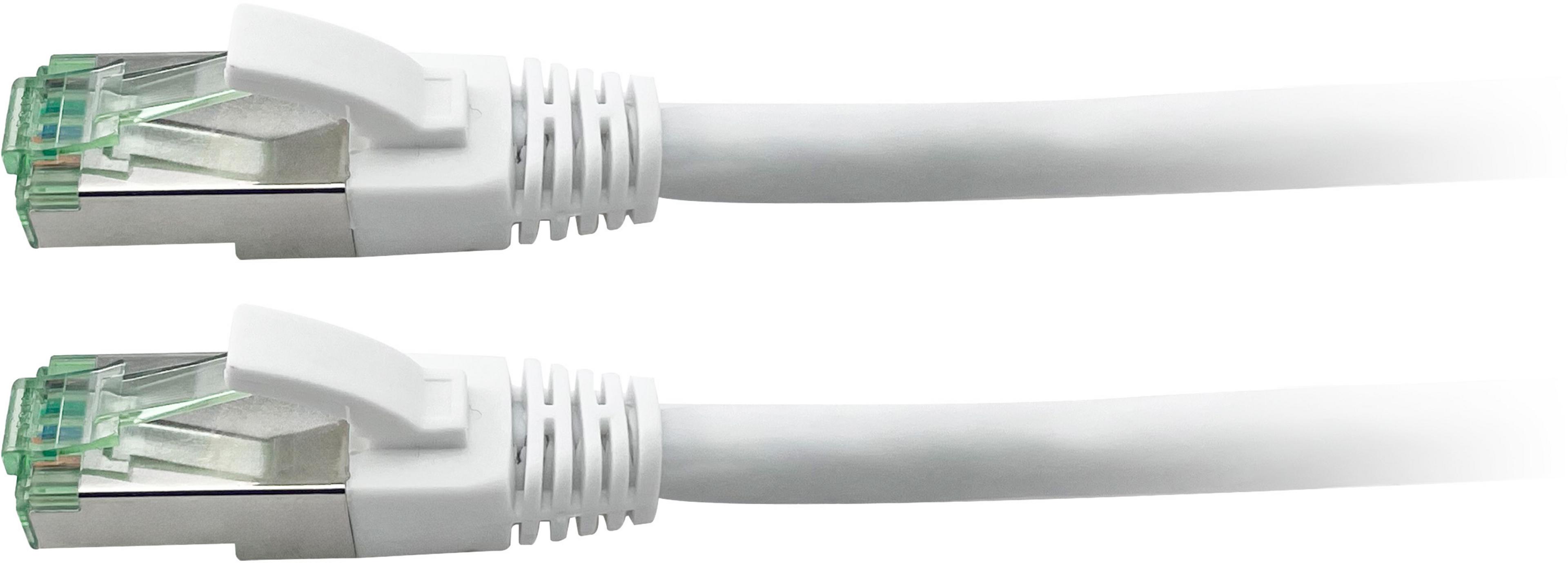 Cble patch GRS RJ45 S/FTP Cat6a 1,5m blc