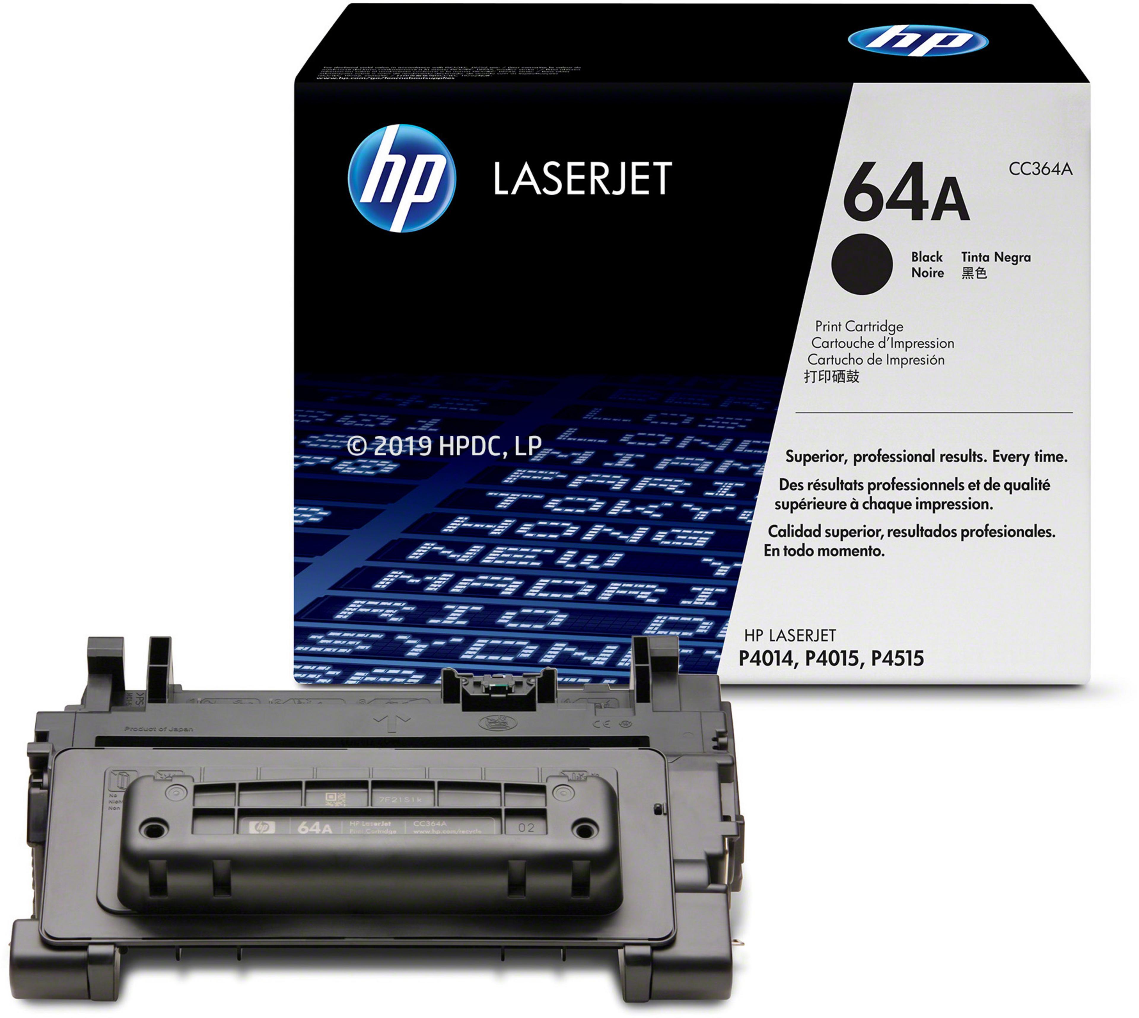 HP 64A toner fekete