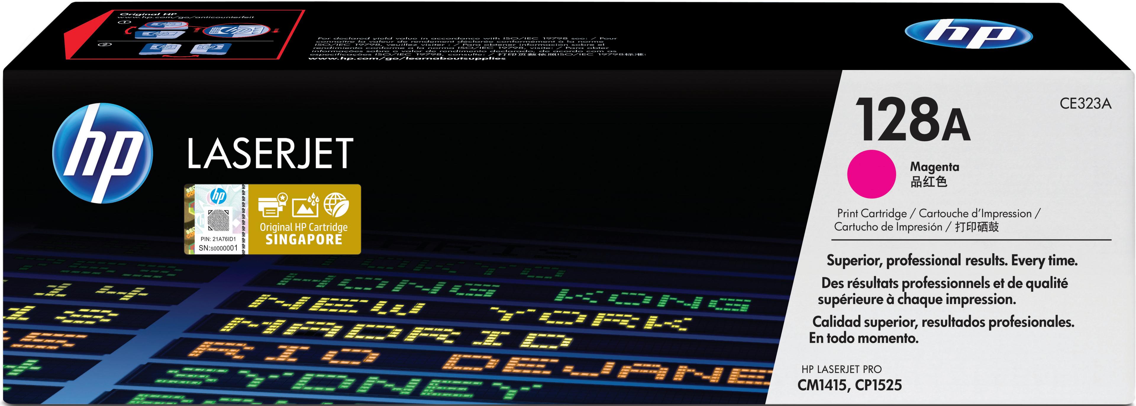 HP 128A Toner magenta