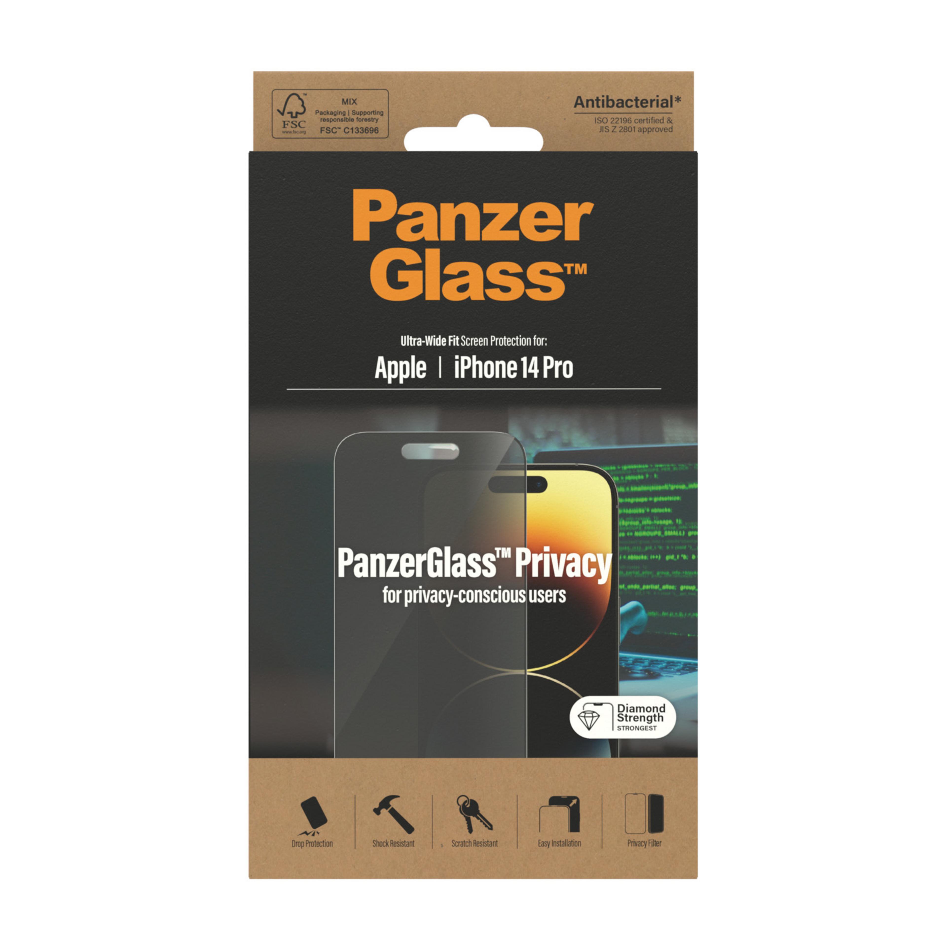 Pohl. ochr. PanzerGlass UWF iPhone 14Pro