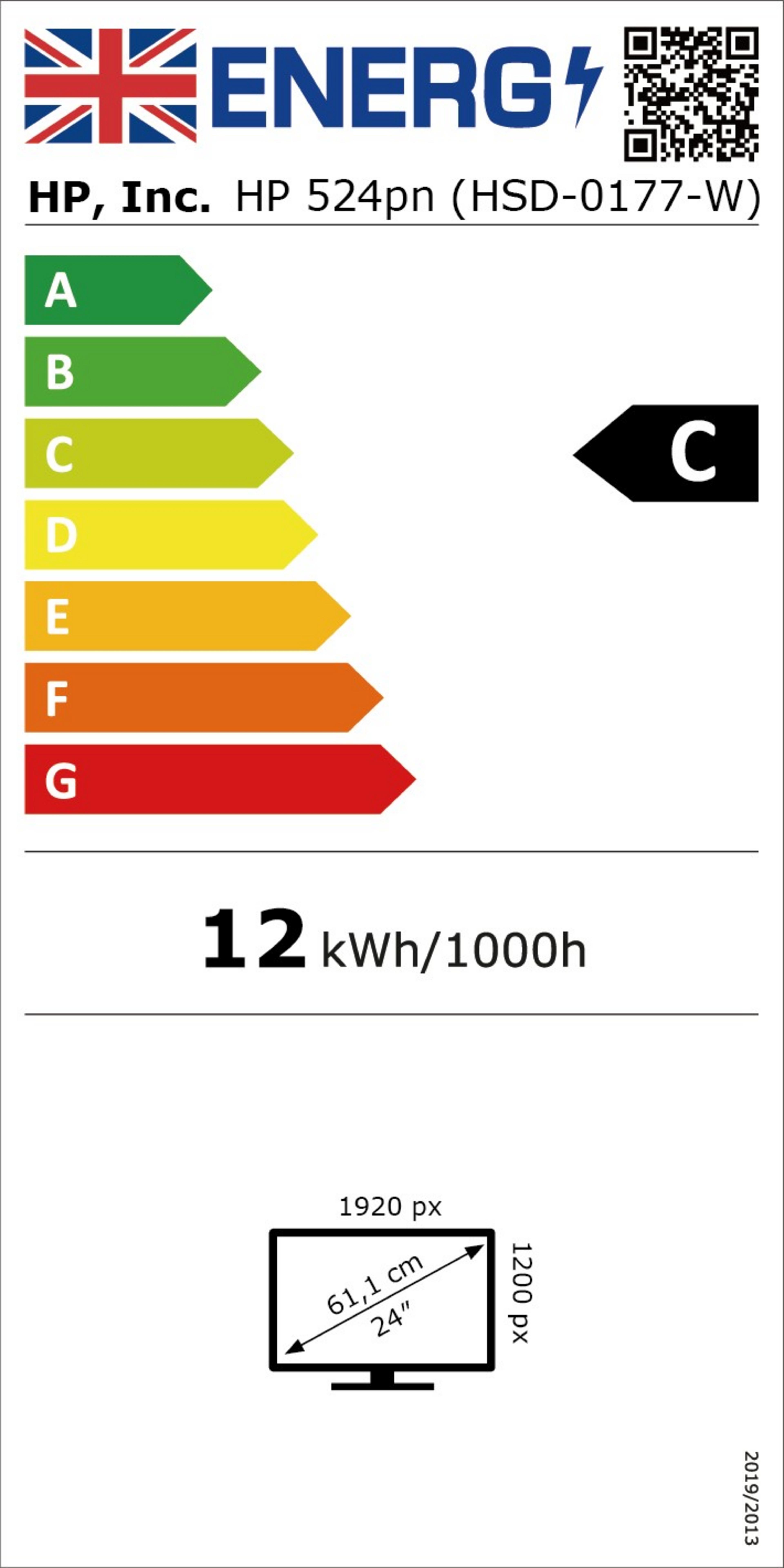 HP Series 5 Pro WUXGA Monitor 524pn