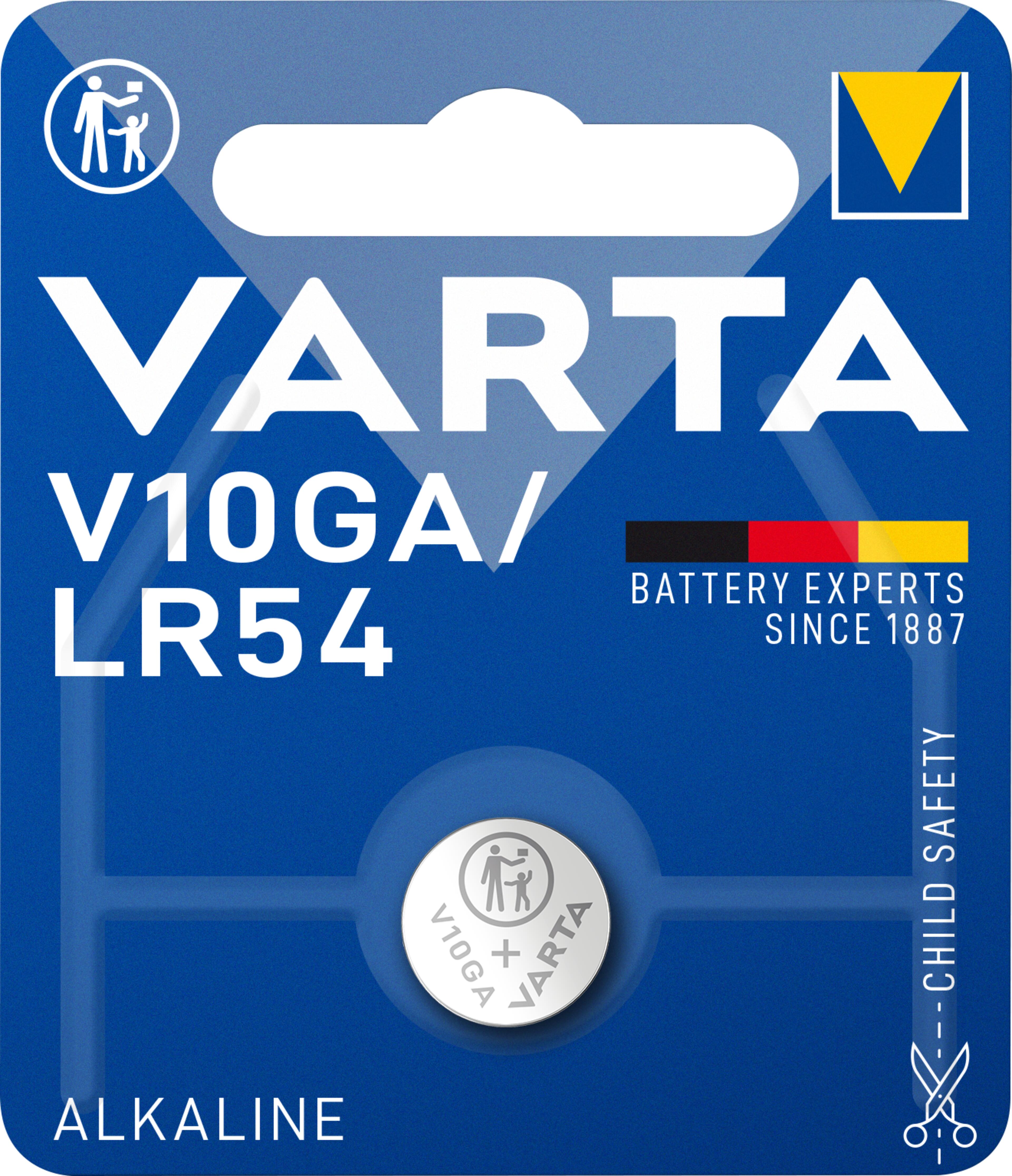 Varta Electronics LR54 Knopfzelle 1Stück