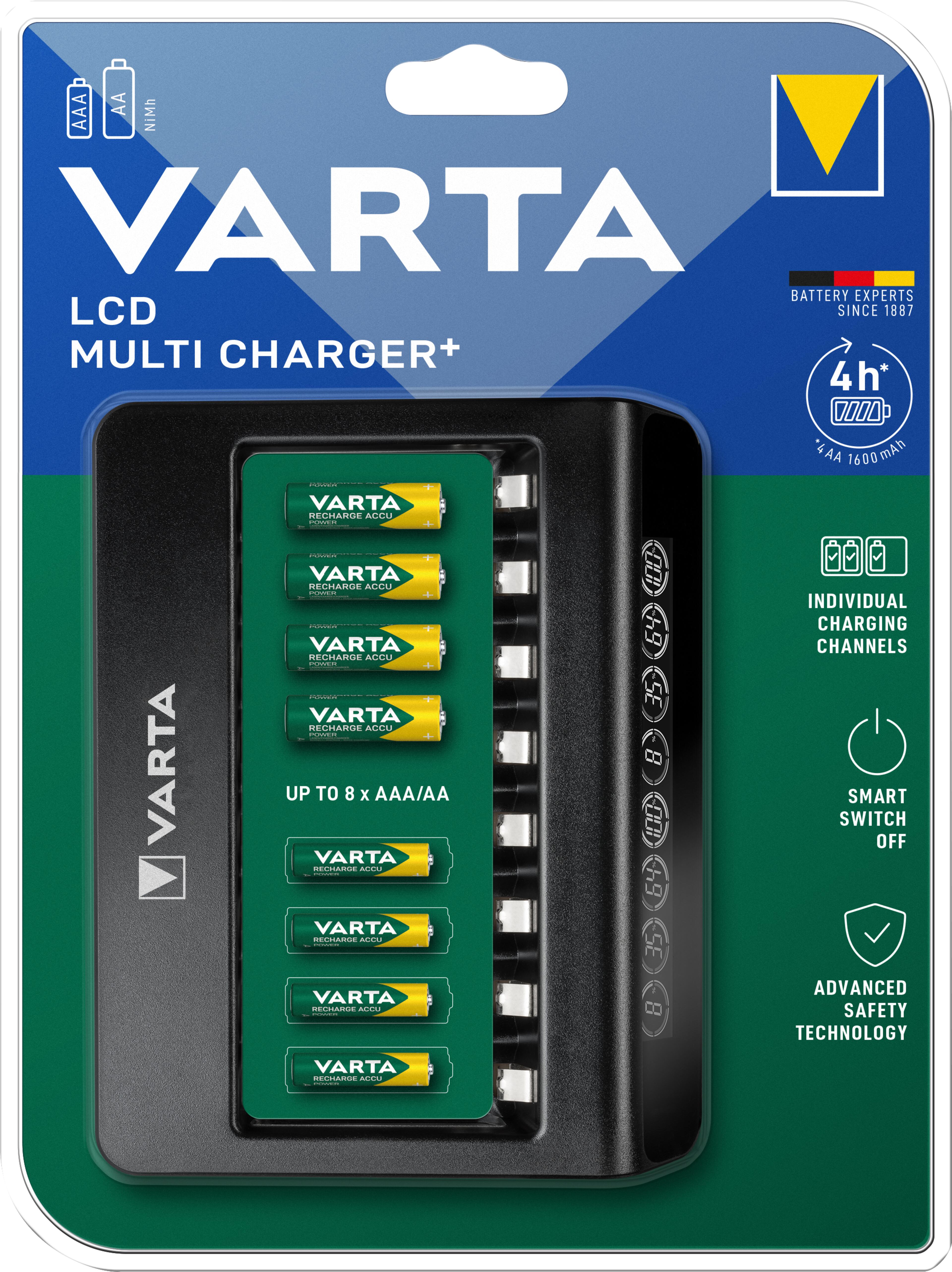 Varta NiMH Universal LCD Multi Ladegerät