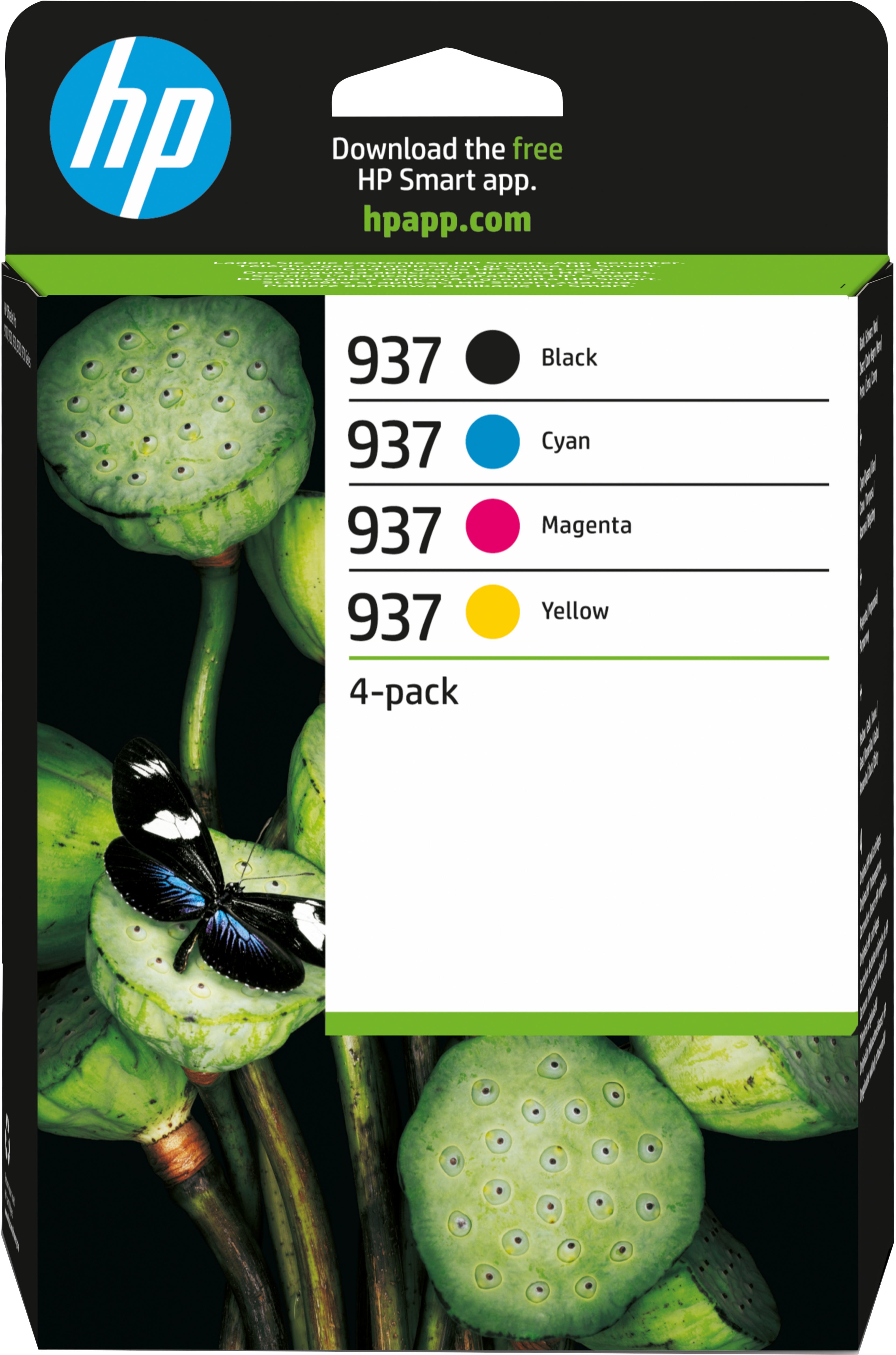 HP 937 CMYK Tinte Multipack