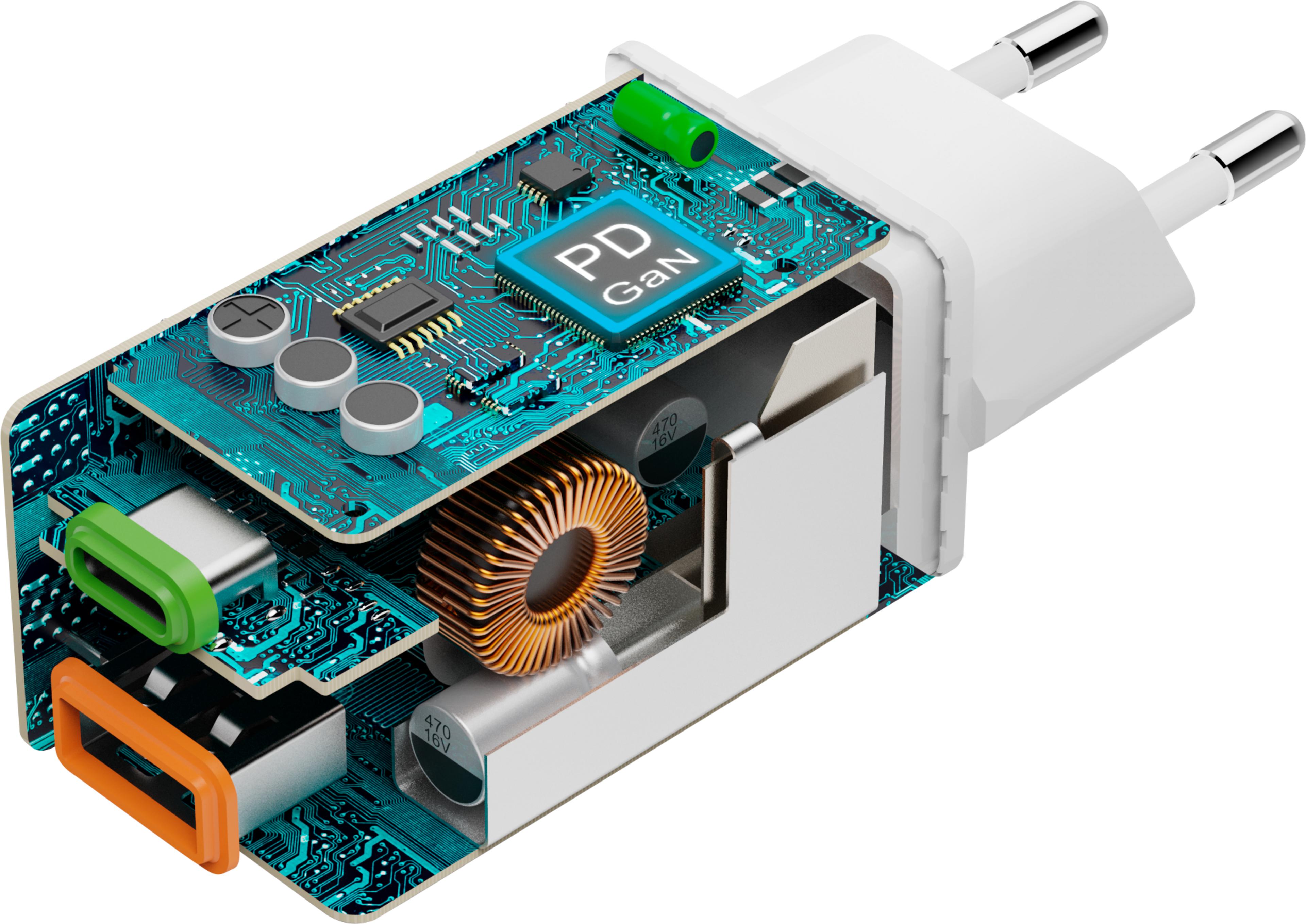 Hama 45 W USB-C/USB-A GaN Ladeadapter