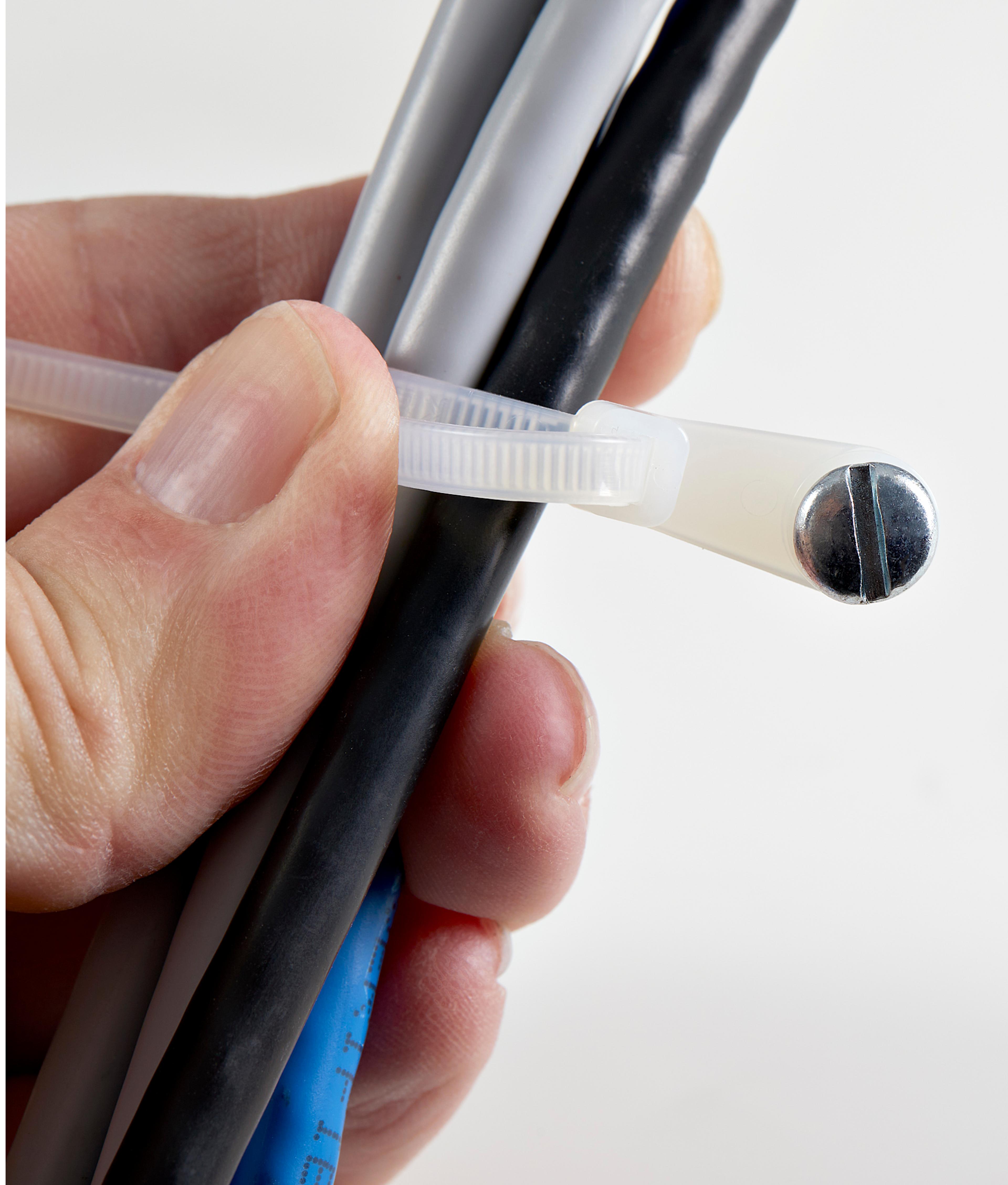 Cable Ties 150x3mm(LxW) White 100x