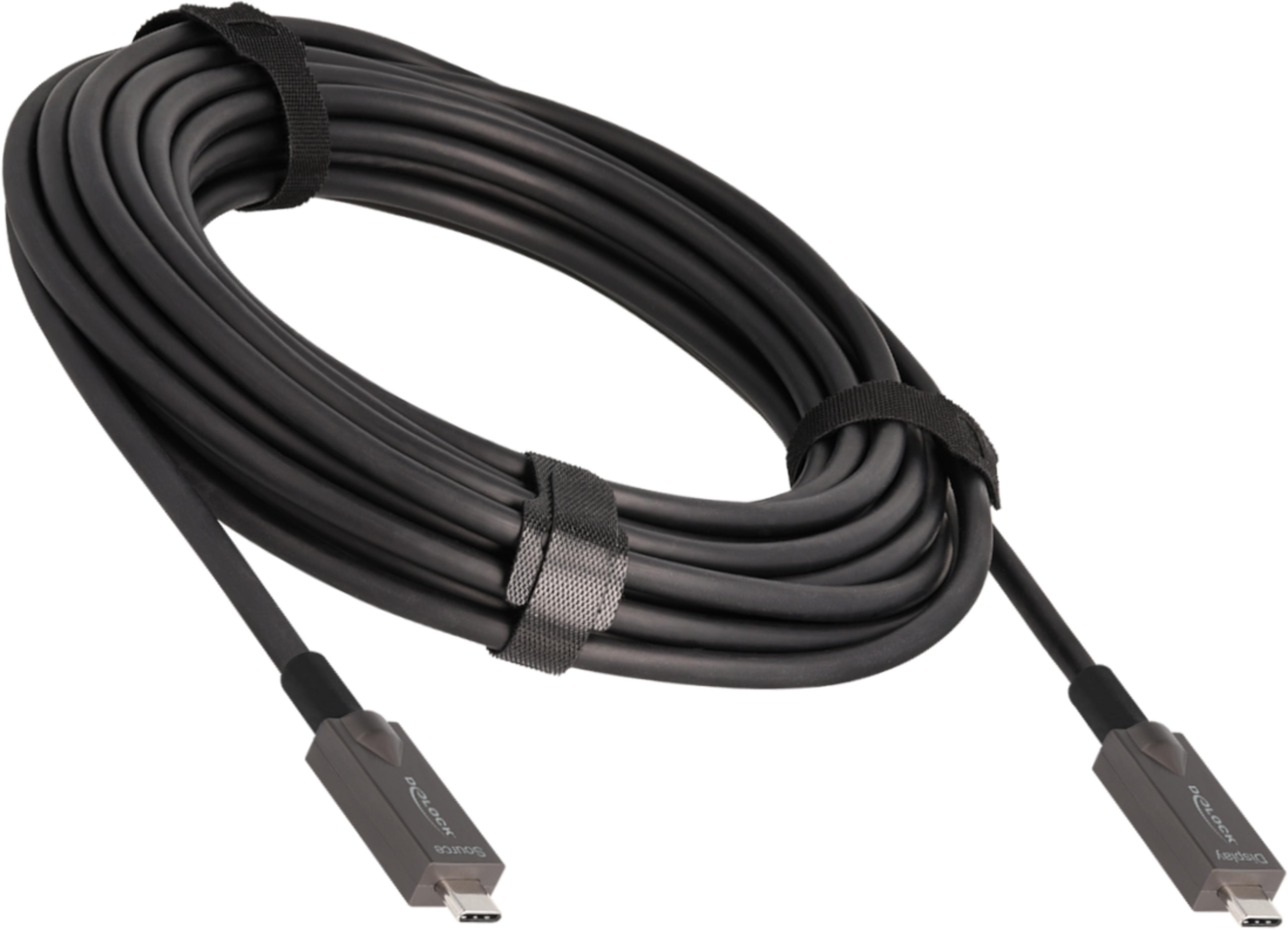 Delock USB Typ C Hybrid Kabel 8 m