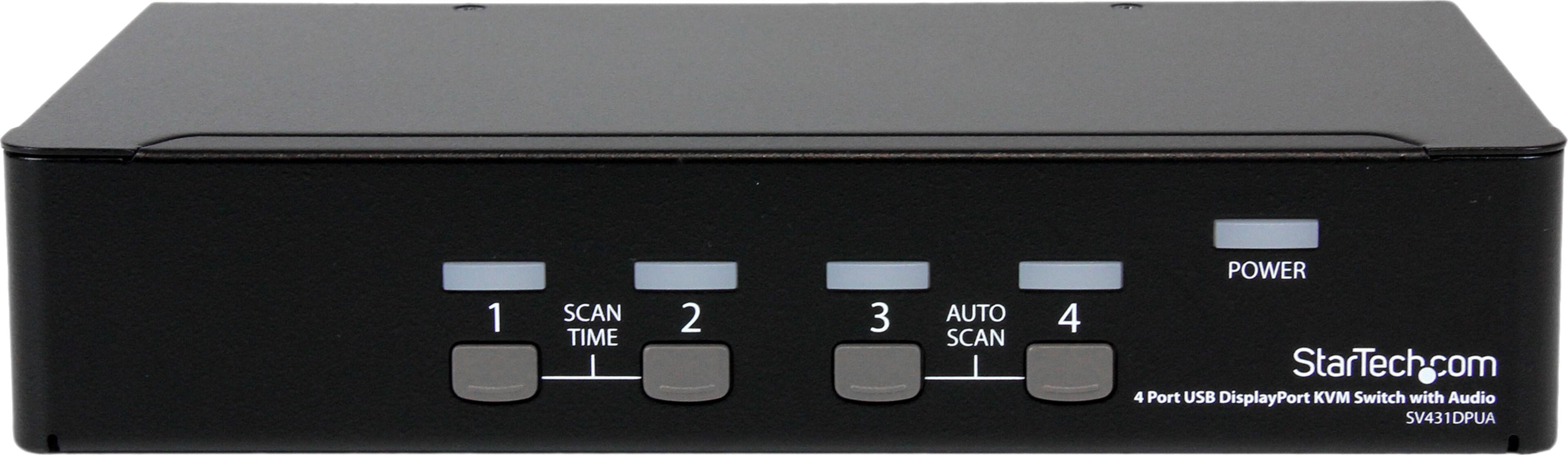 StarTech KVM Switch 4-port DisplayPort