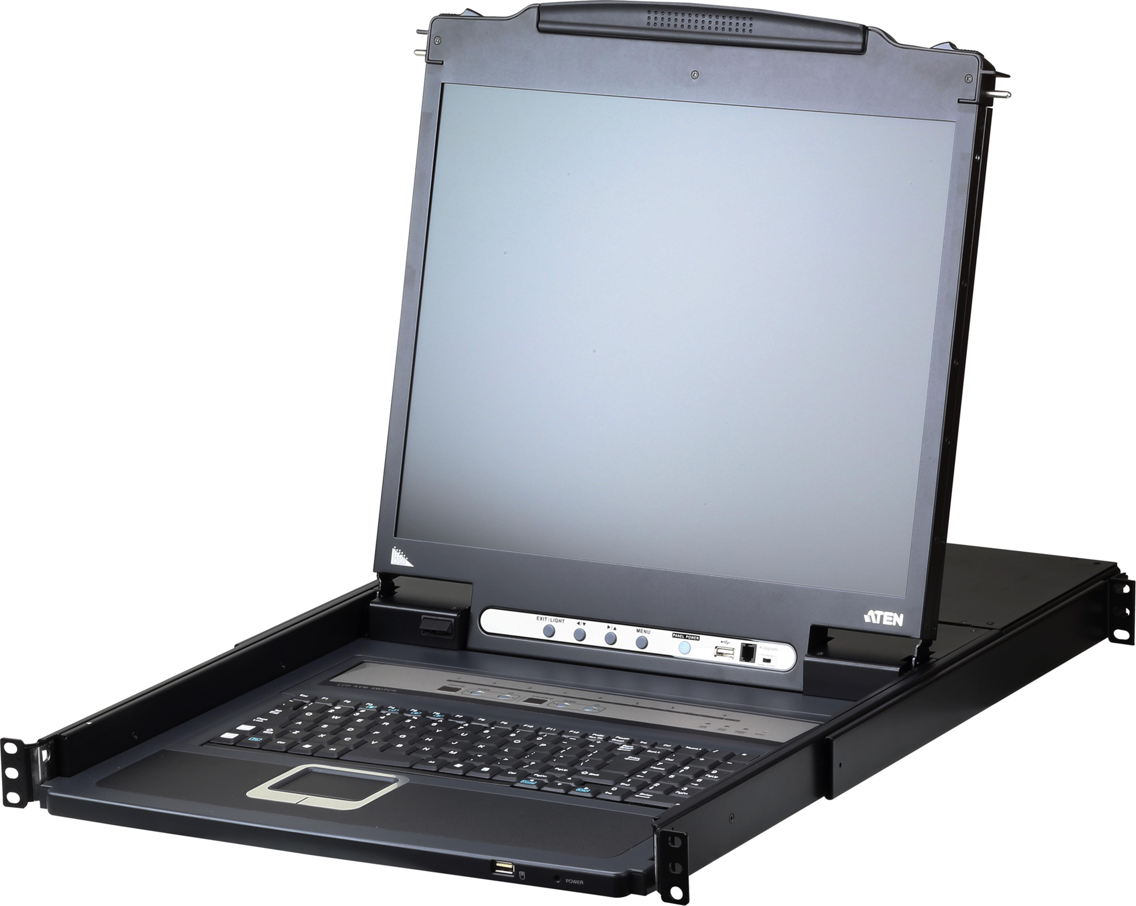 ATEN LCD Konsole 43,2 cm (17") 8Port IP