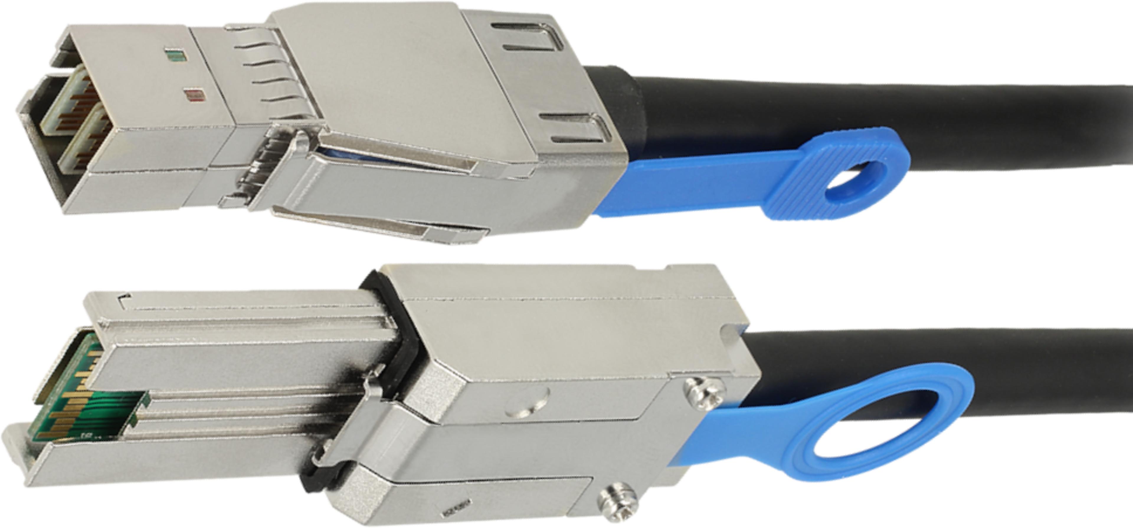 SAS Kabel extern SFF8644-SFF8088 2,0m