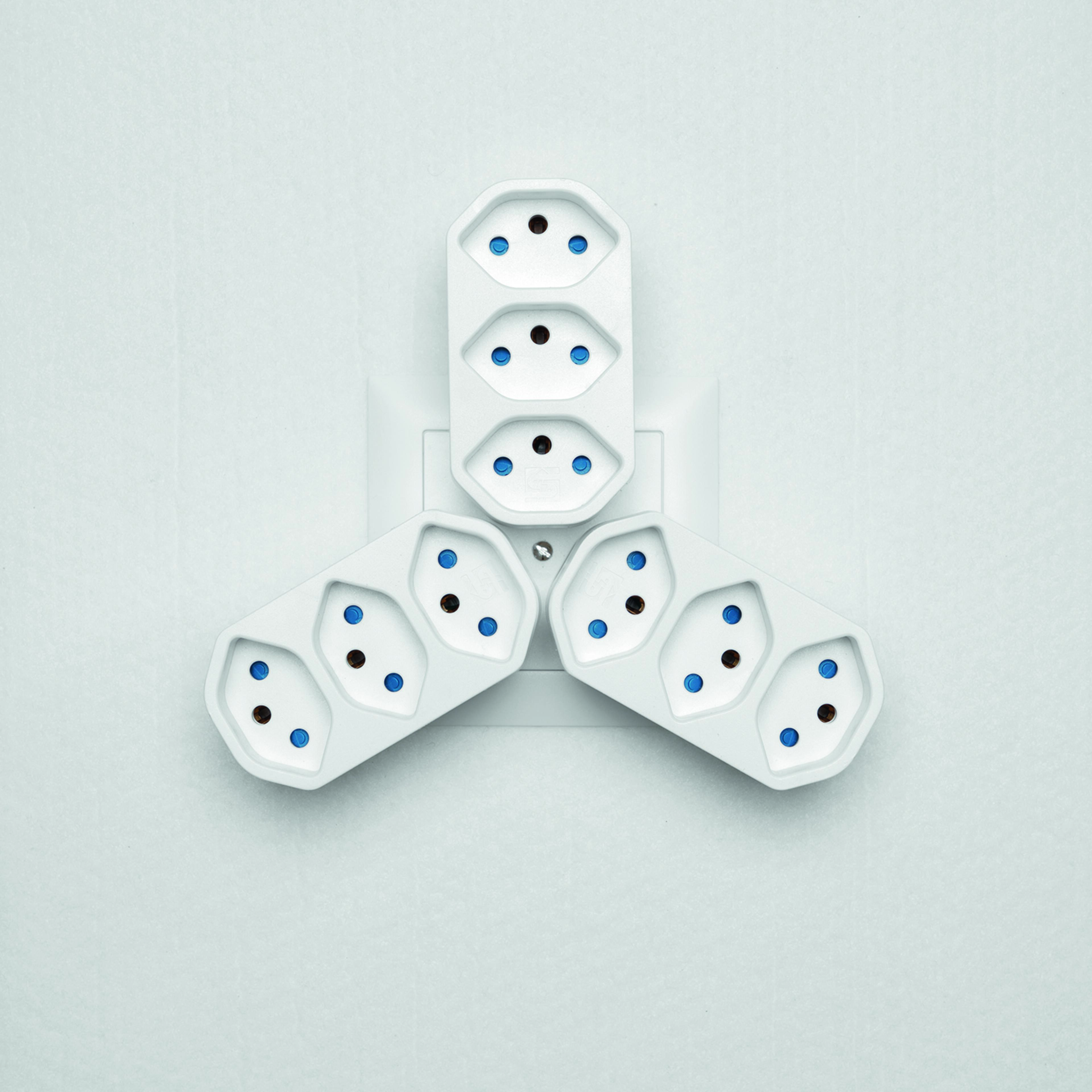 Steffen LINE 3xT13 320° Adapter White