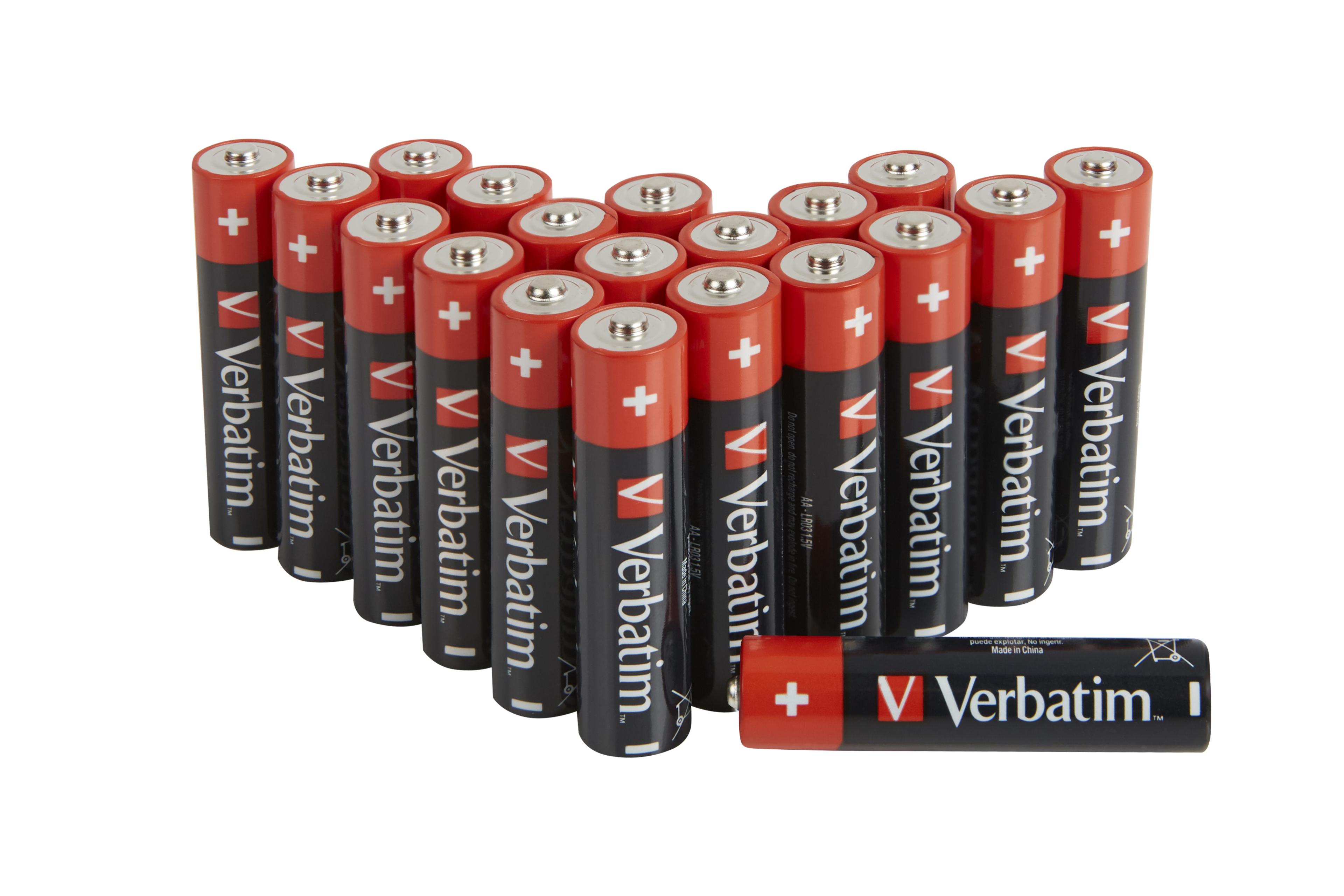 Verbatim LR6 Alkaline Batterie 20 St