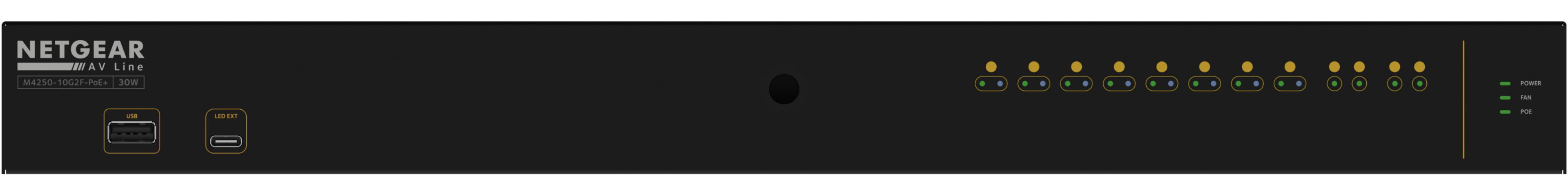 Switch NETGEAR M4250-10G2F-PoE+ AV Line