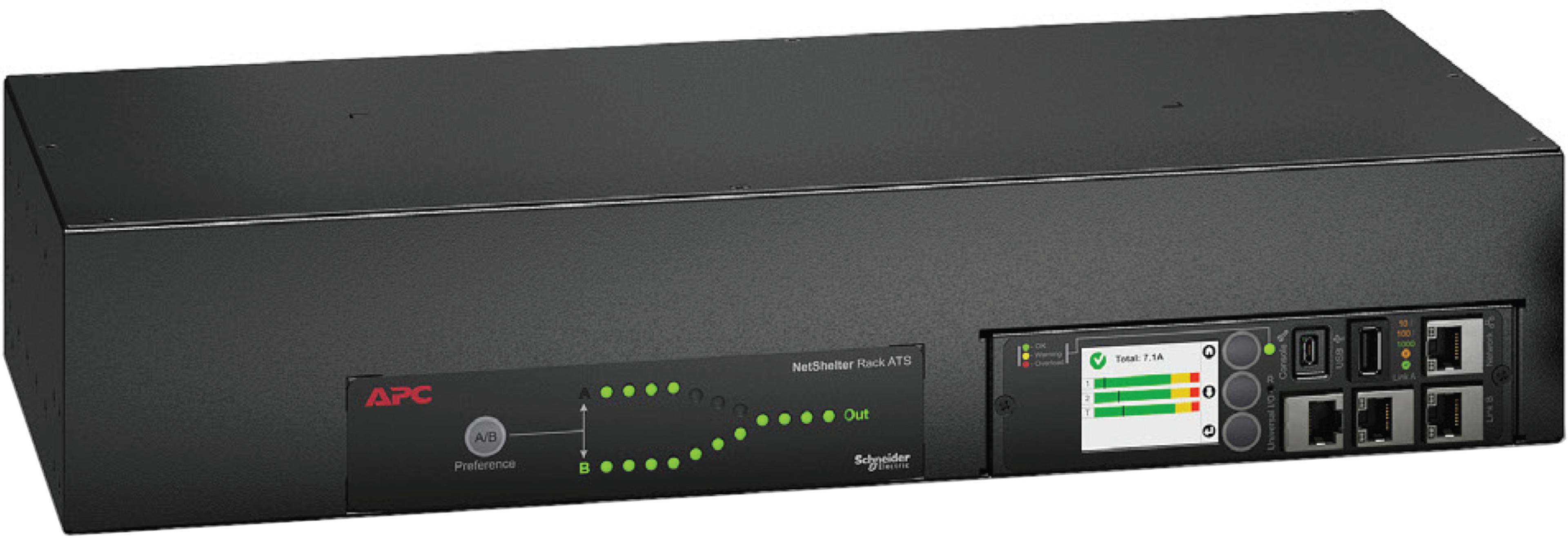 Rack APC ATS, 32 A, IEC309