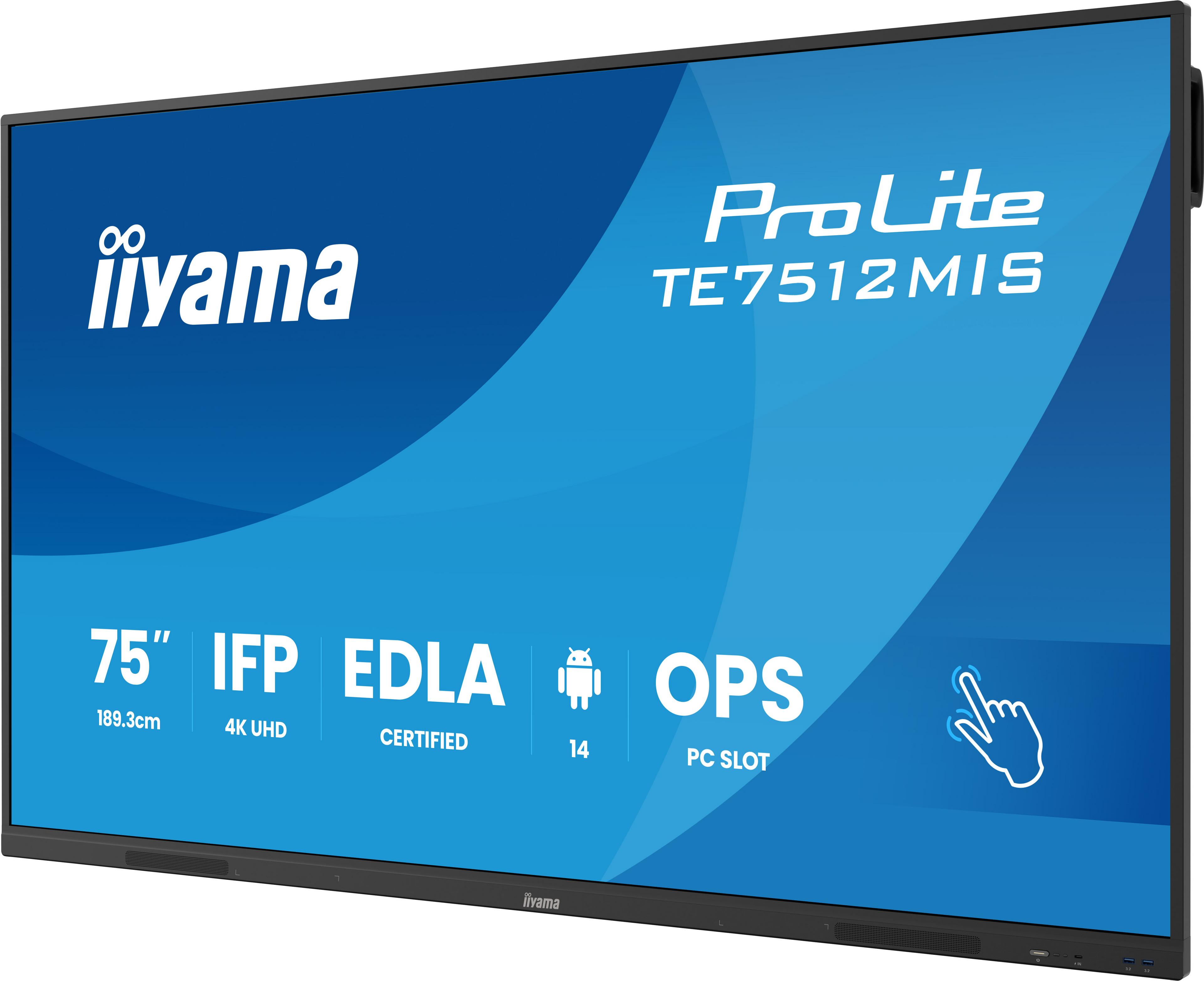 iiyama PL TE7512MIS-B4AG Touch Display