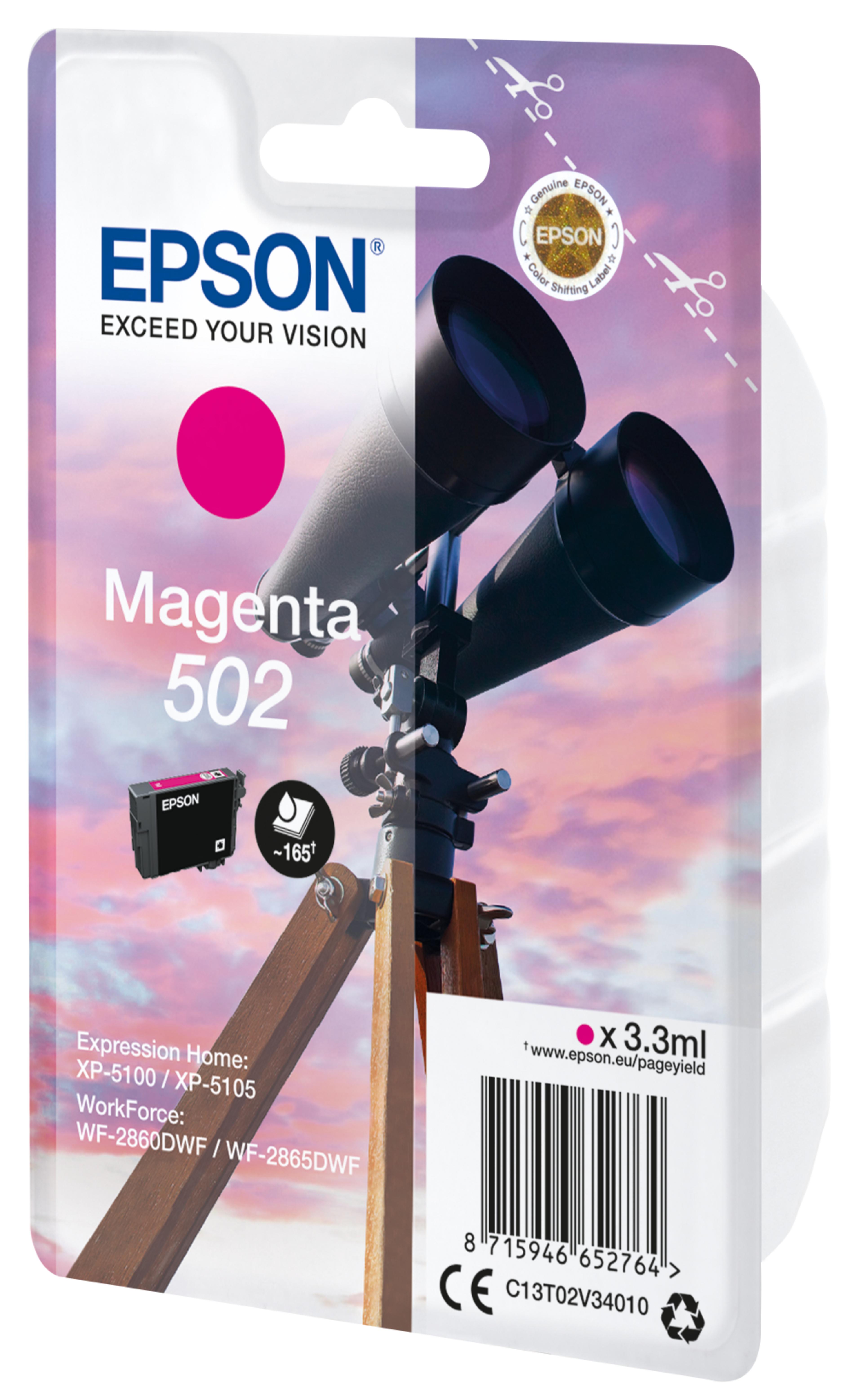 Epson 502 Ink Magenta