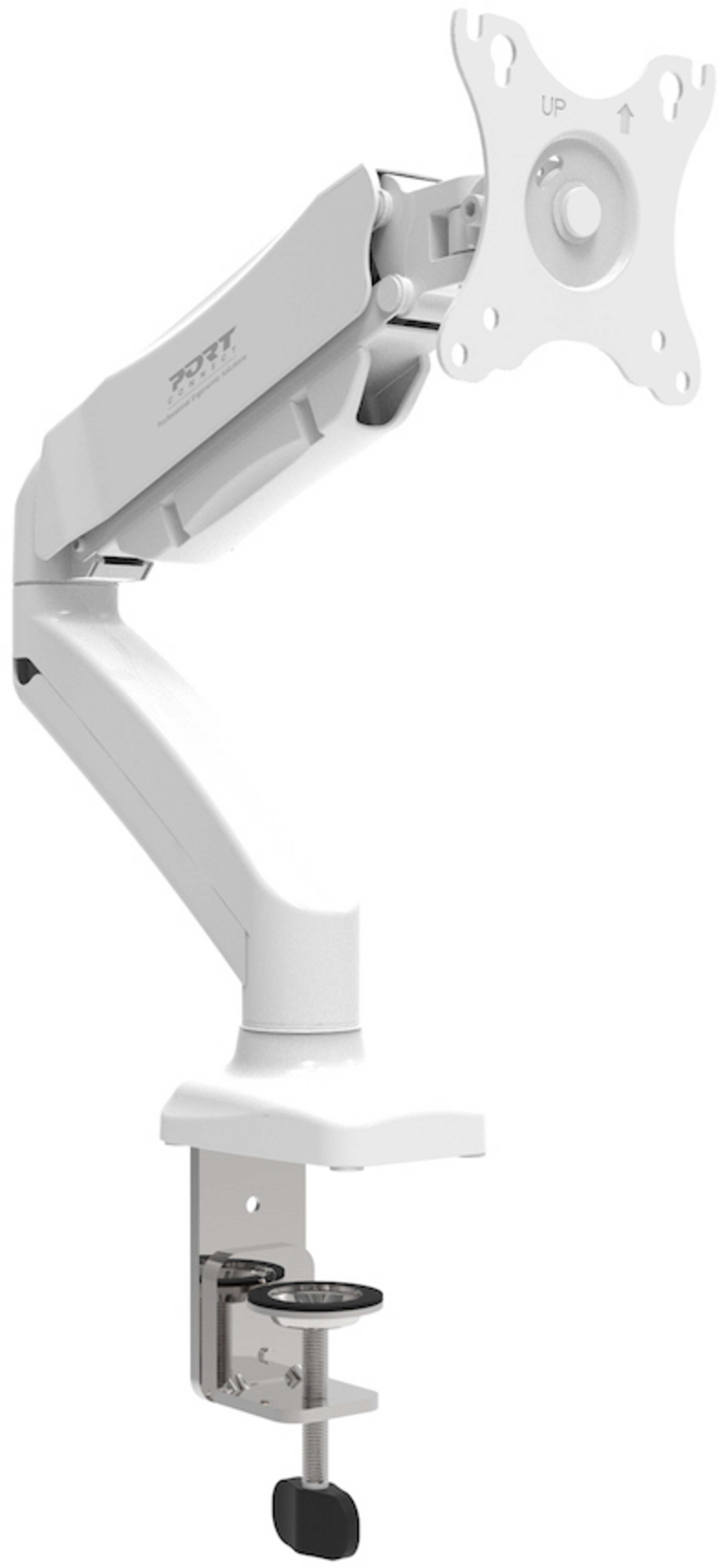 Port Monitor Desk Arm White