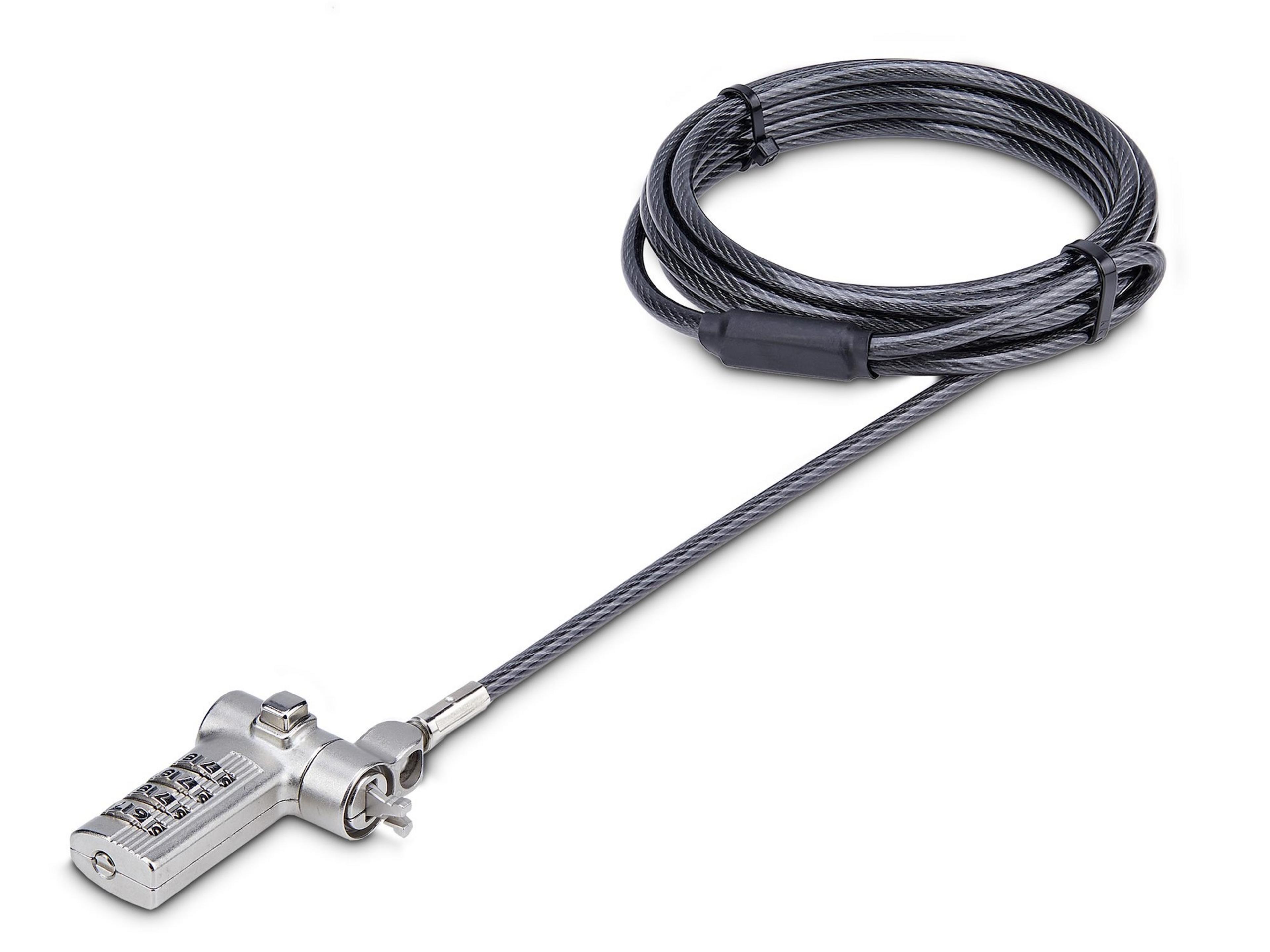 StarTech 3-az-1-ben kombinációs-számzár