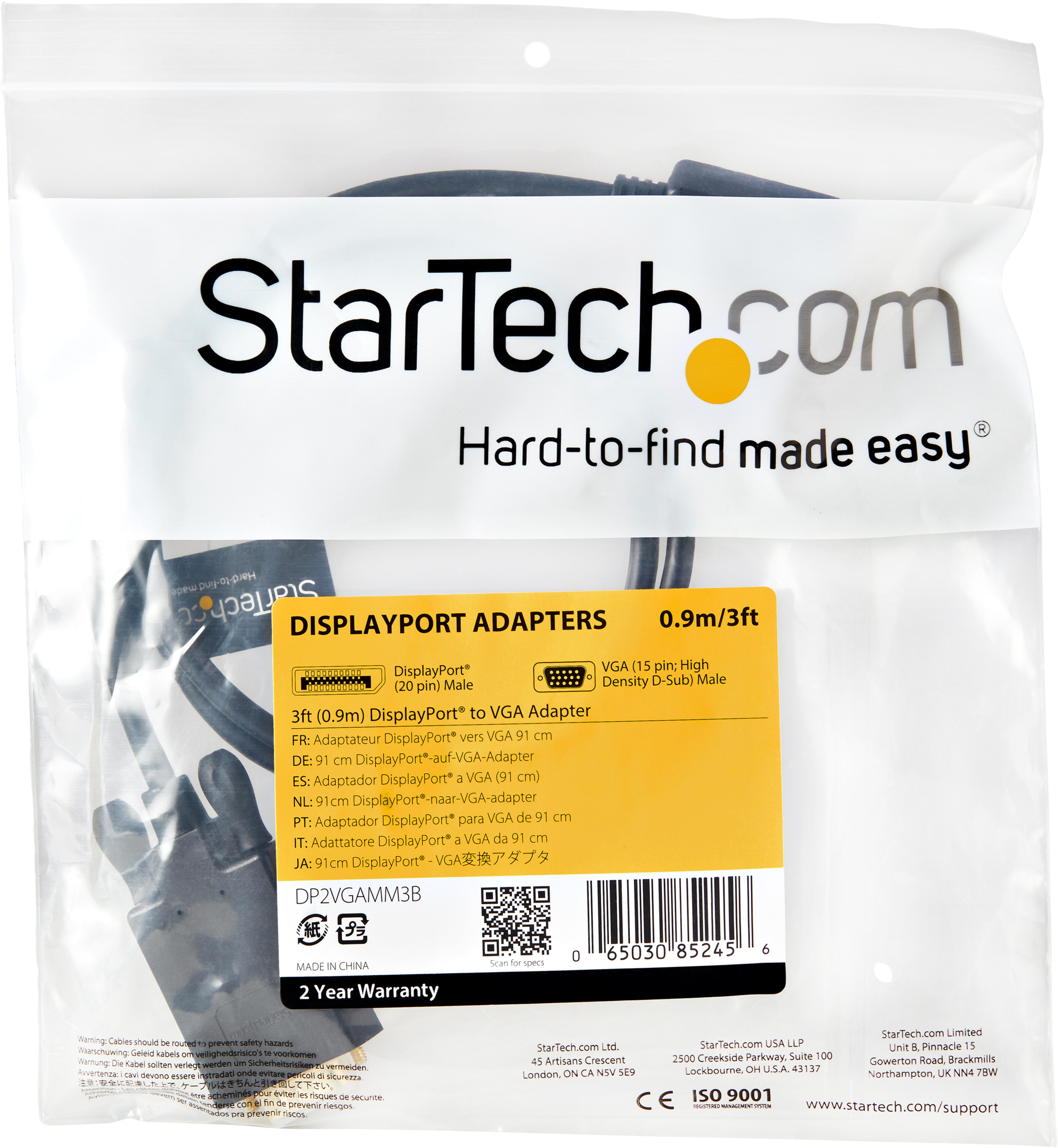 StarTech Kabel DisplayPort - VGA 0,9 m