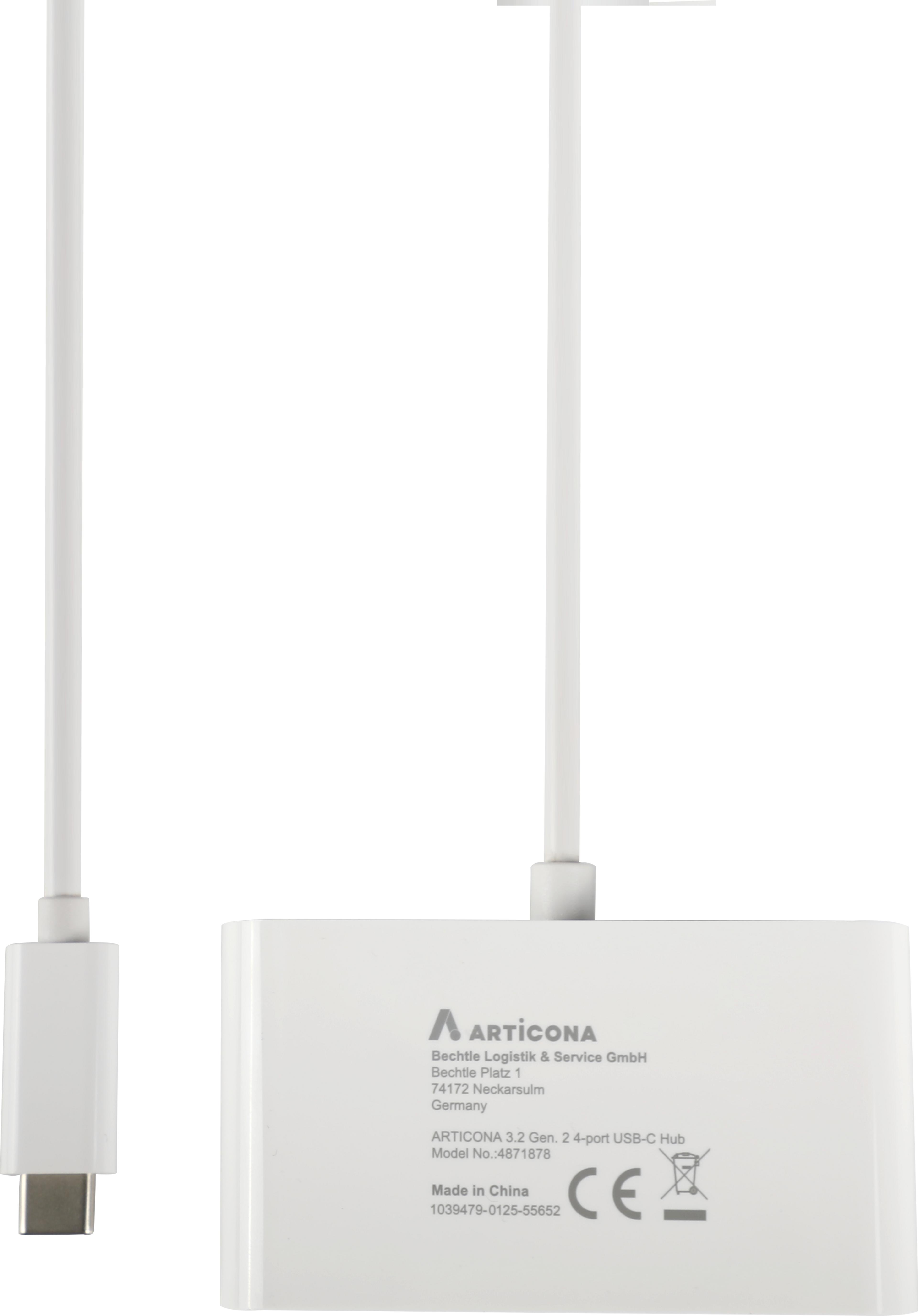 ARTICONA USB-C 3.2 Gen. 2 4-portos hub