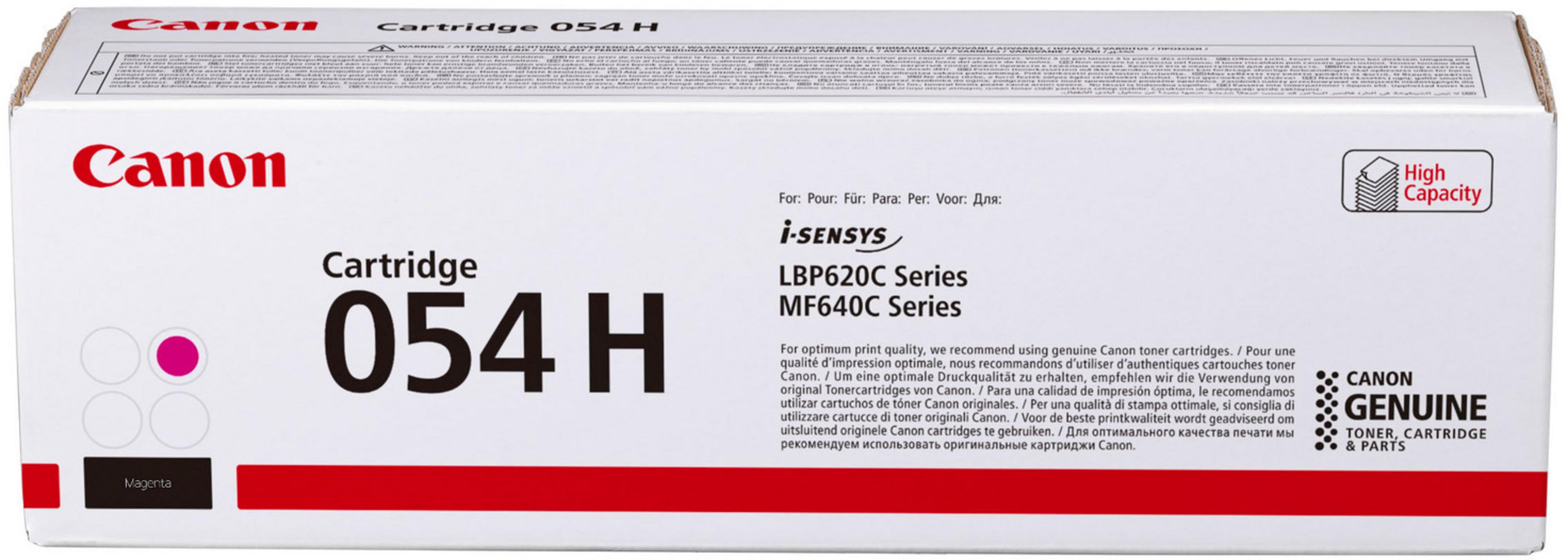 Toner Canon 054H, magenta