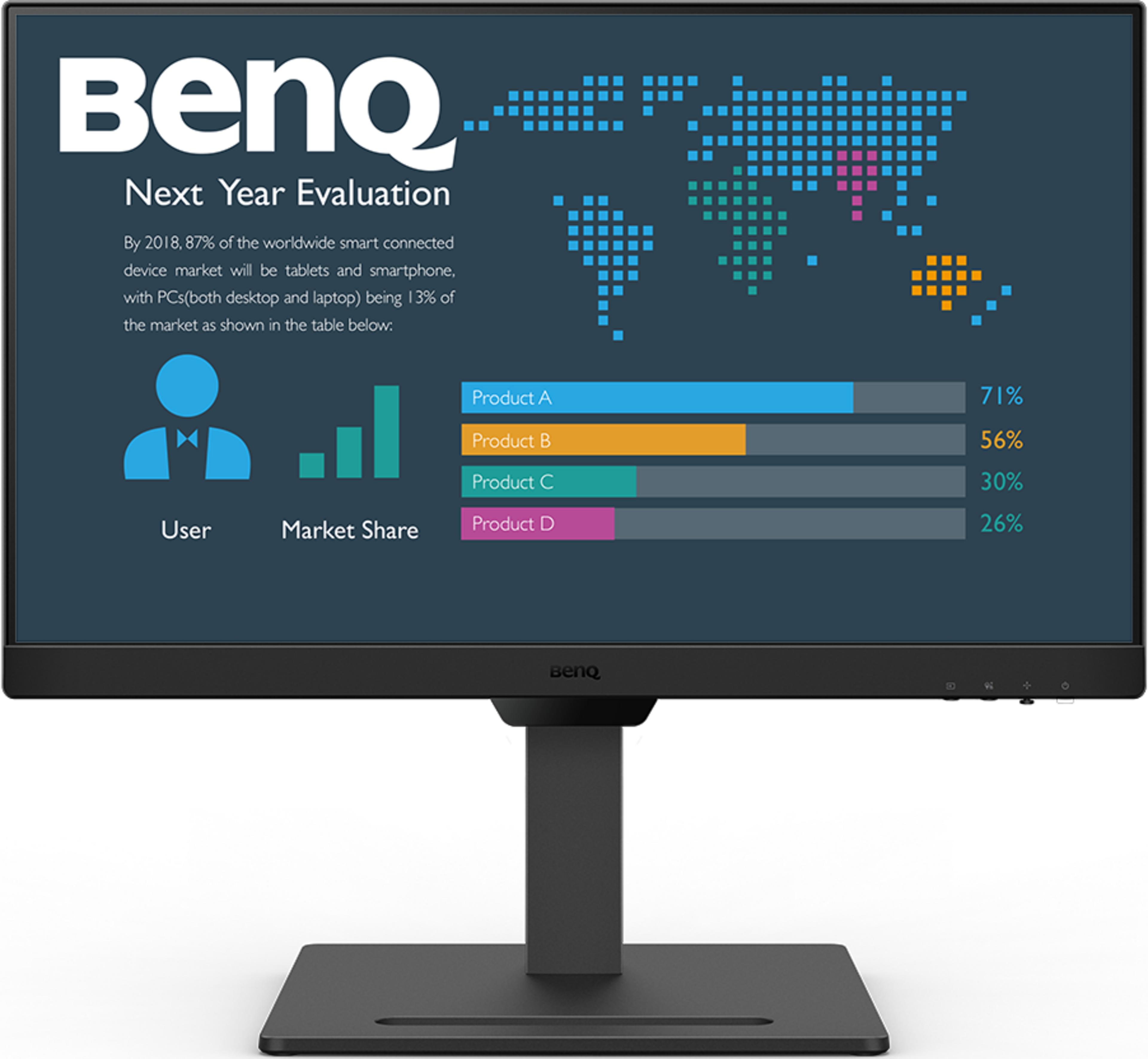 BenQ BL2490T Monitor inkl. 4 J Garantie