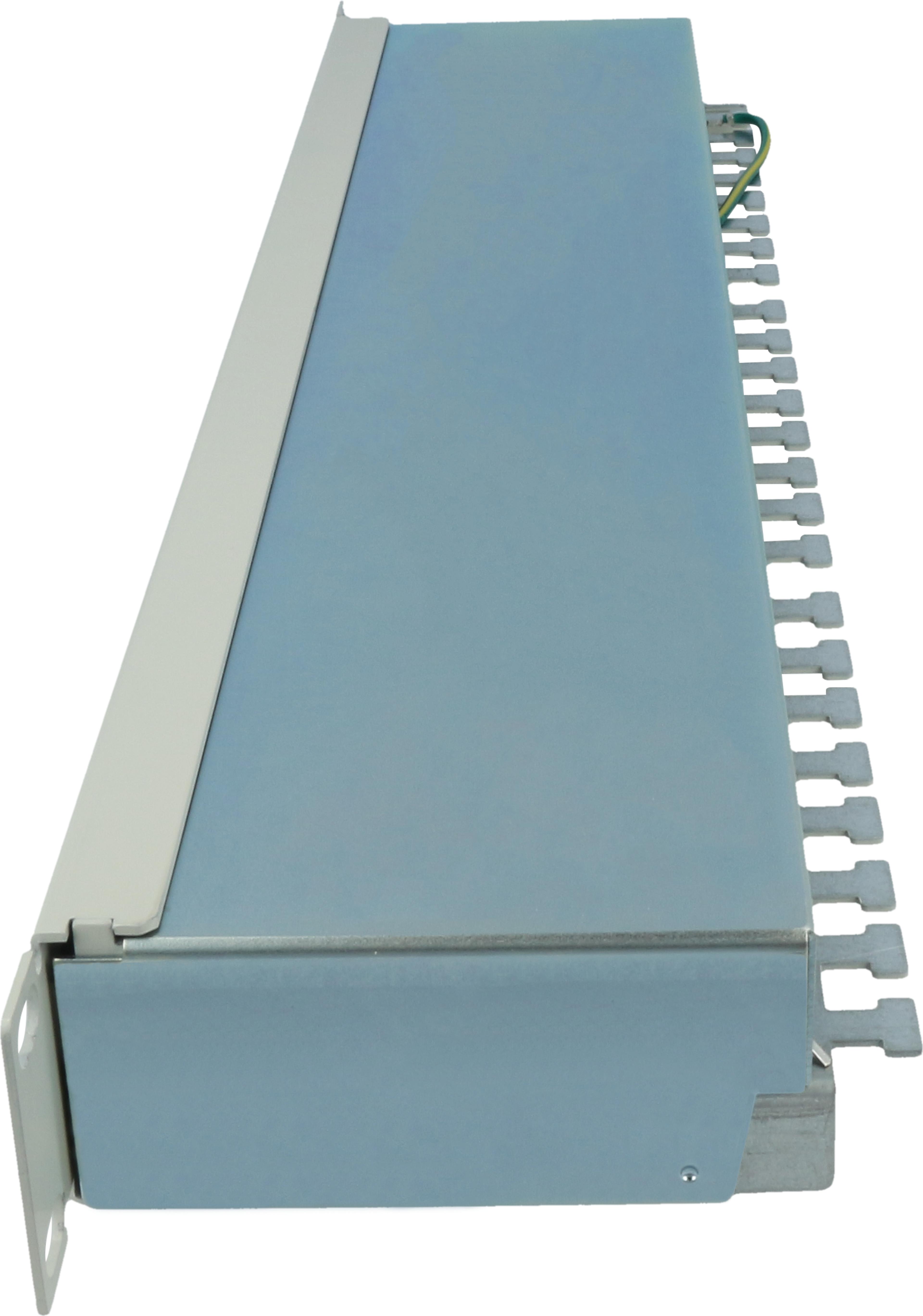 Patch Panel RJ45 24-port LSA+ Cat6a