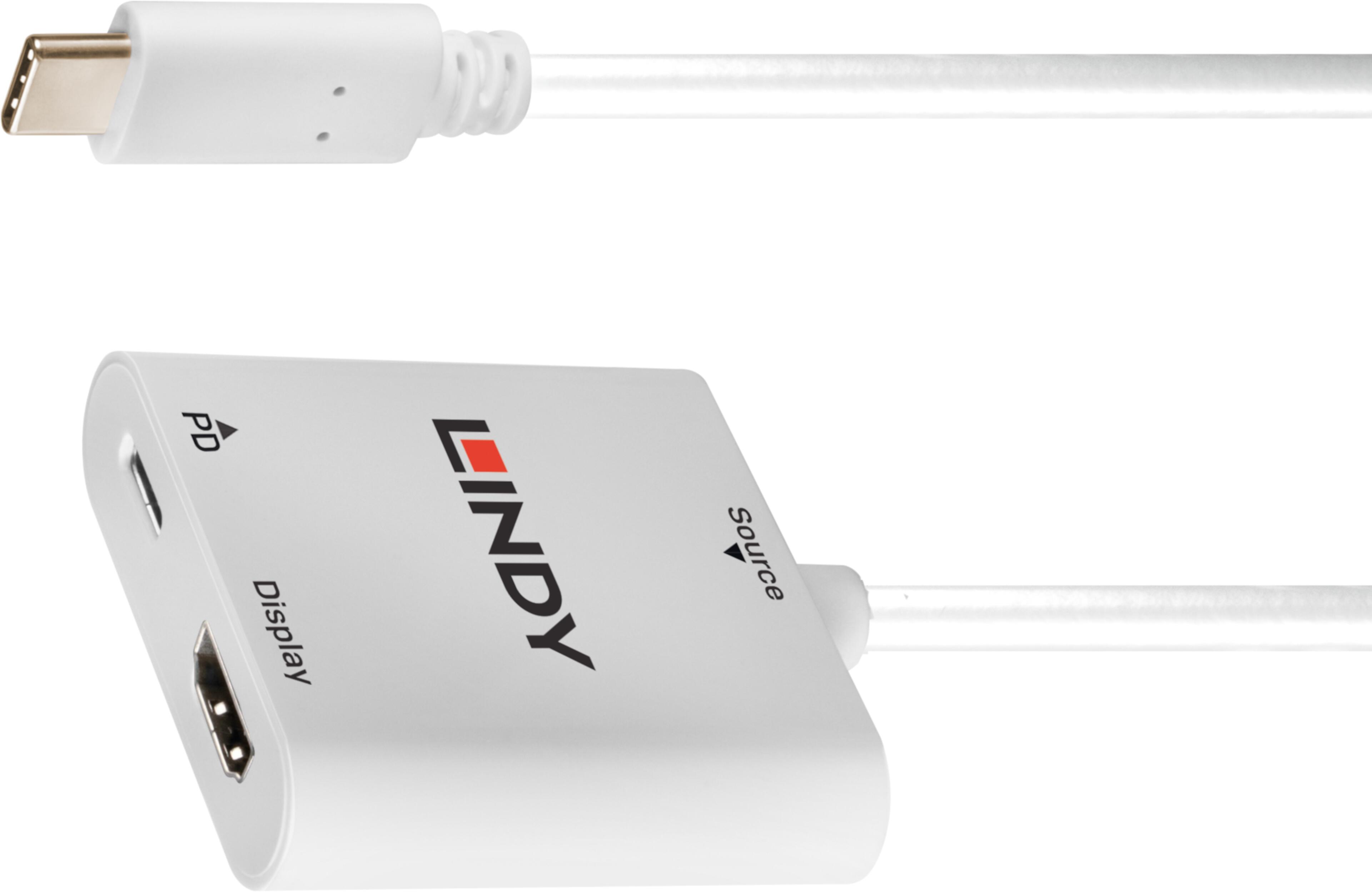 Adapter USB C/m - HDMI+USB/f