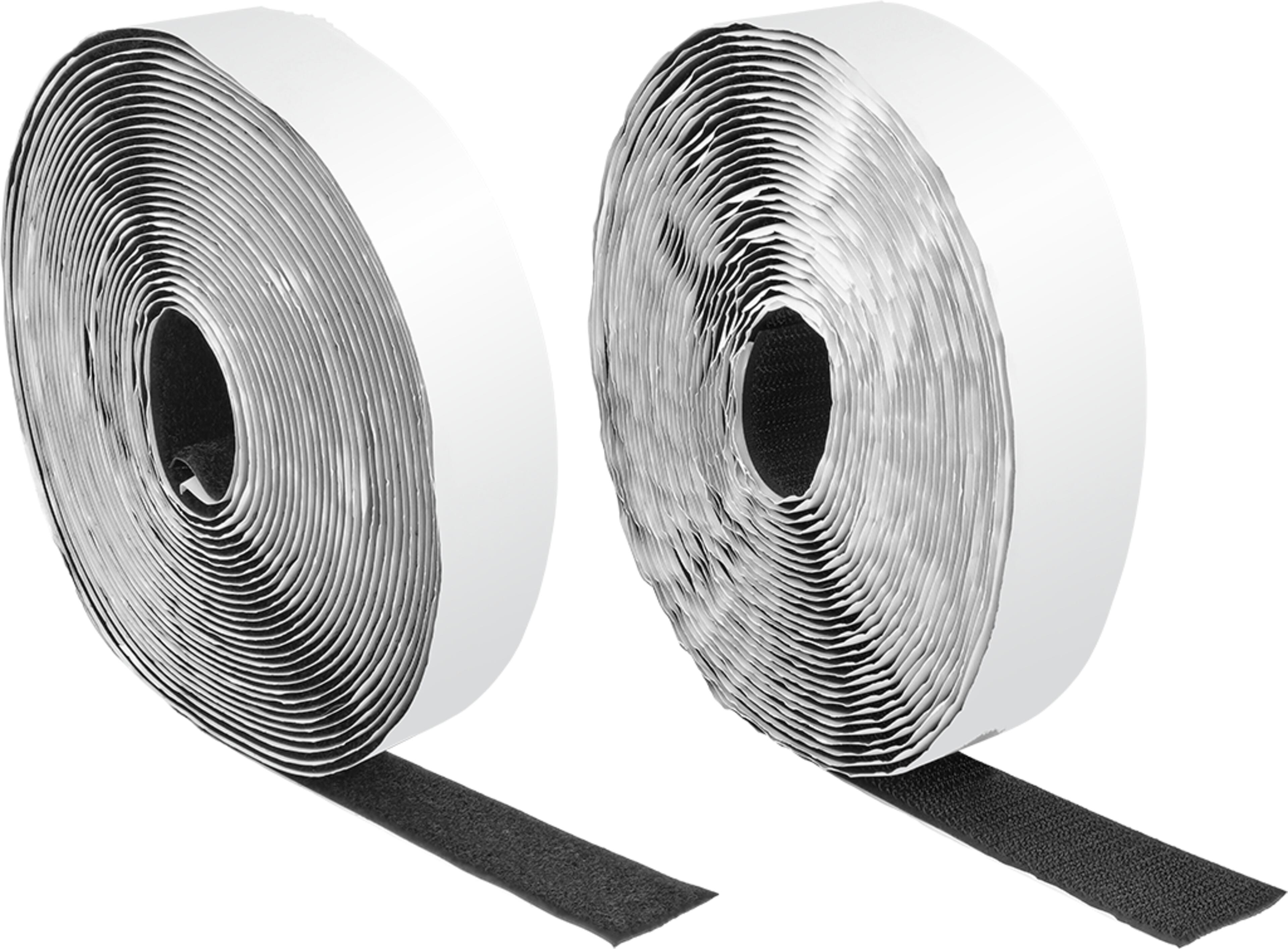 Kit bandes scratch 10000 mm noir, par 2