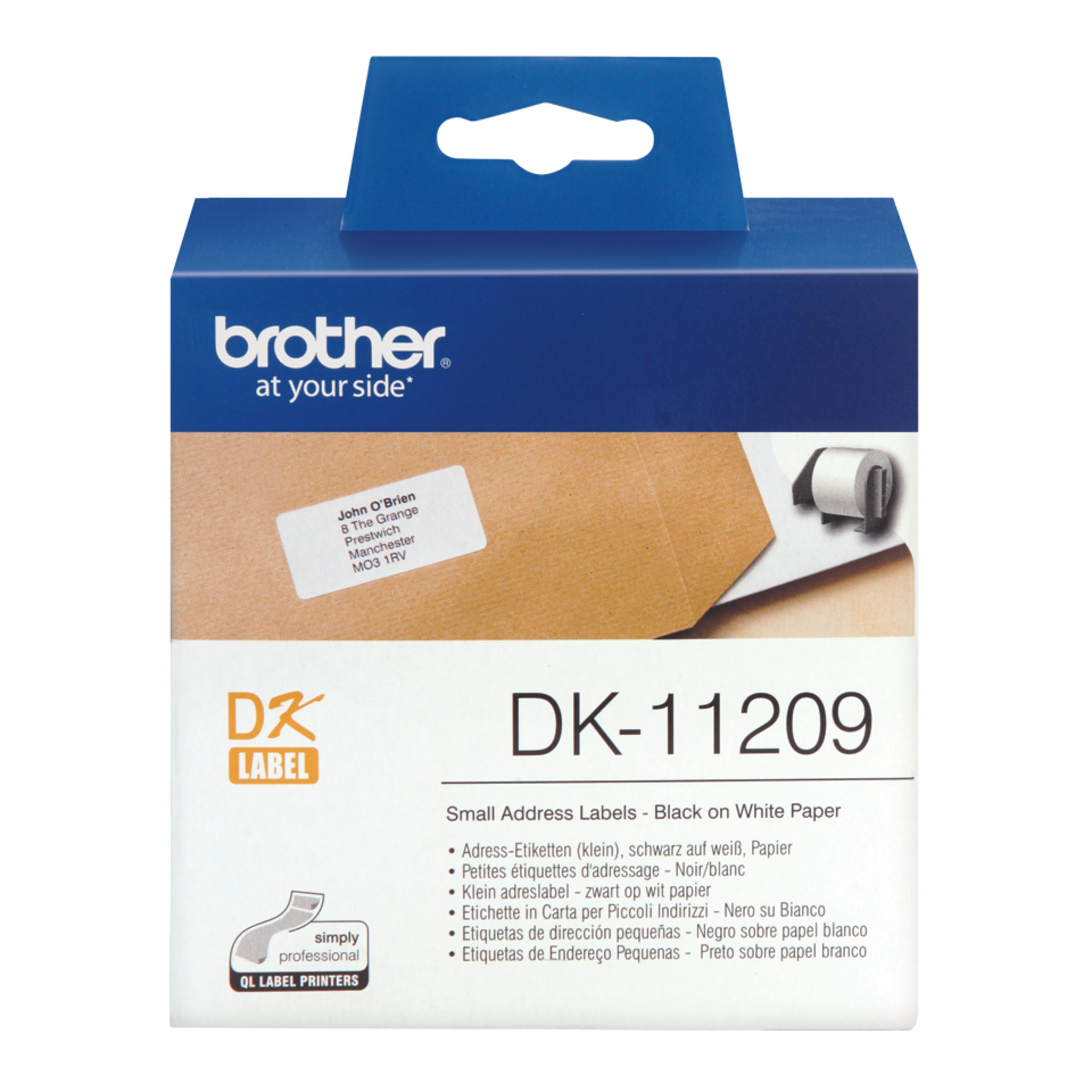 Brother 62x29mm Address Labels White