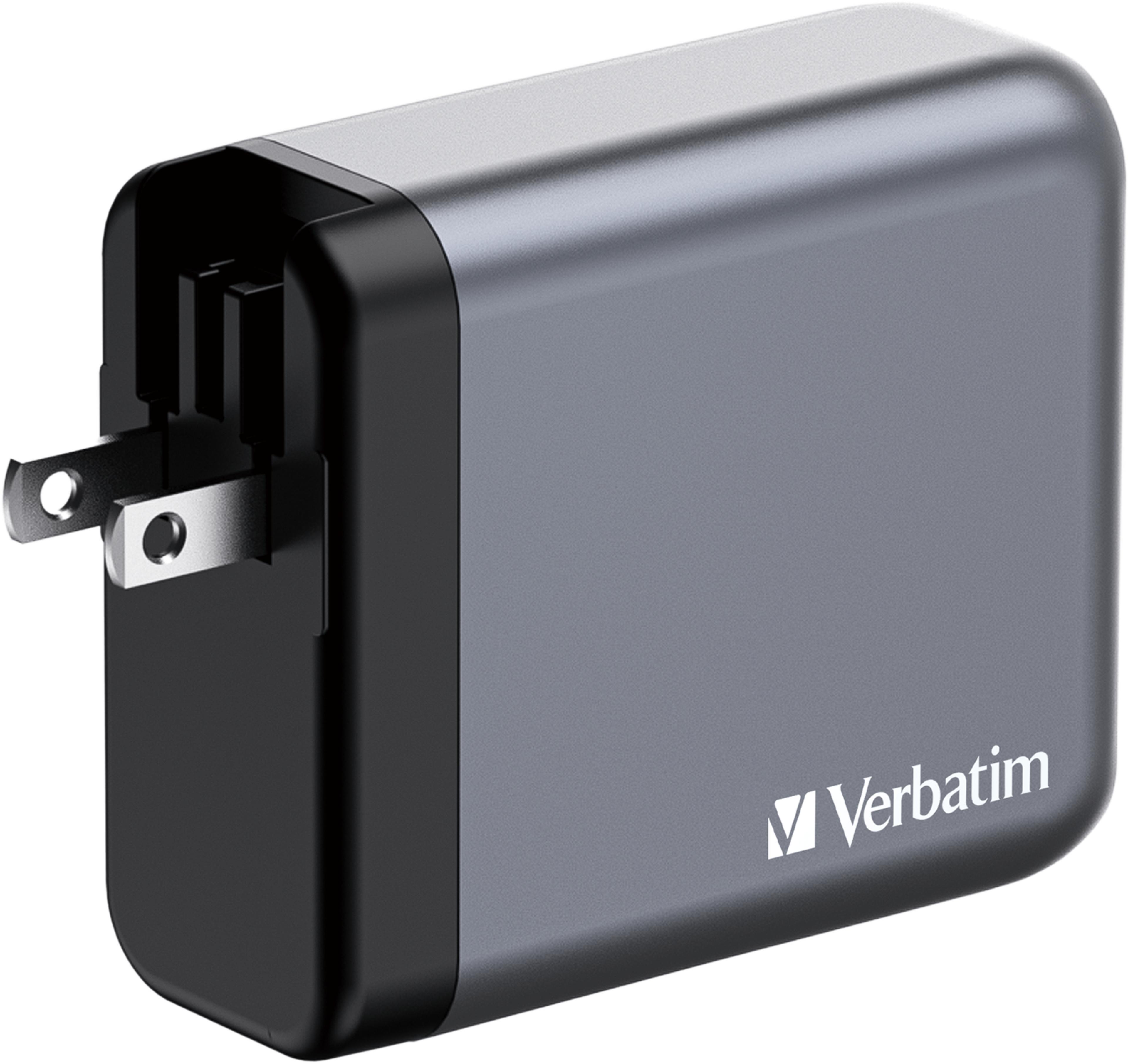 Verbatim 140 W 4-Port GaN Ladeadapter
