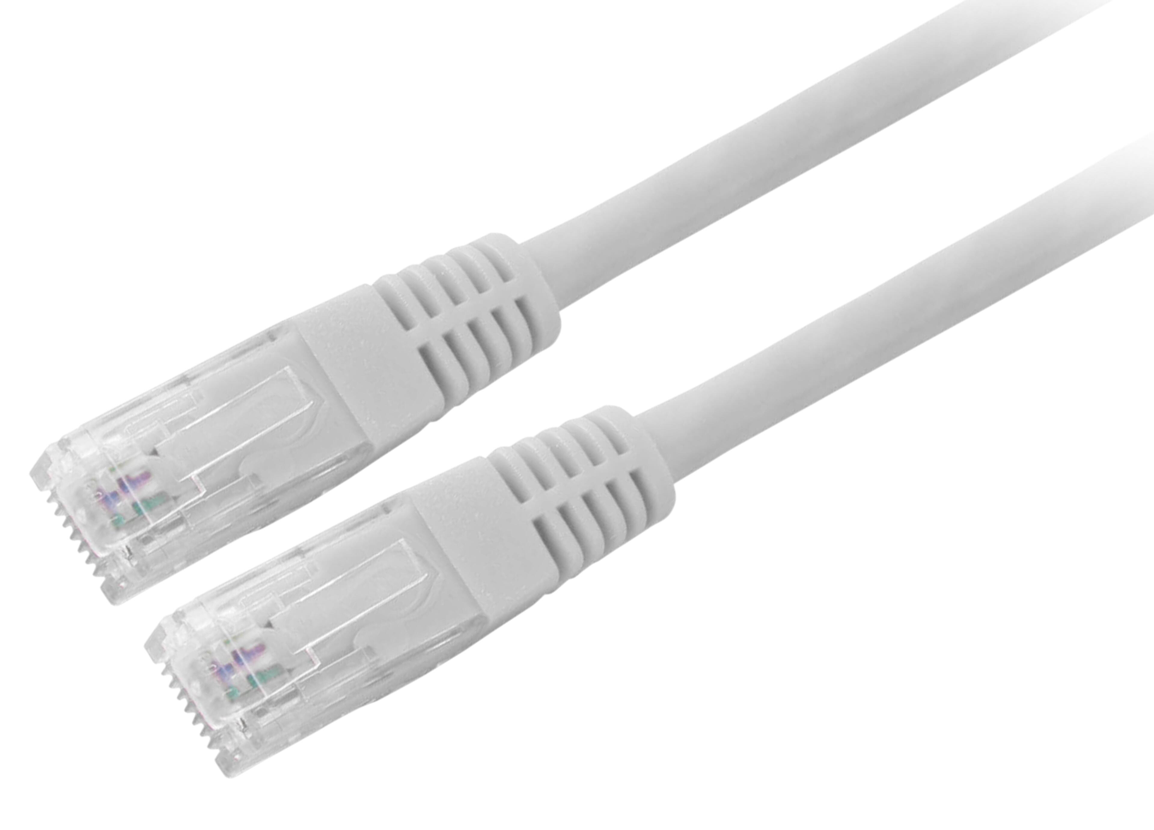 Patch Cable RJ45 U/UTP Cat6 5m White
