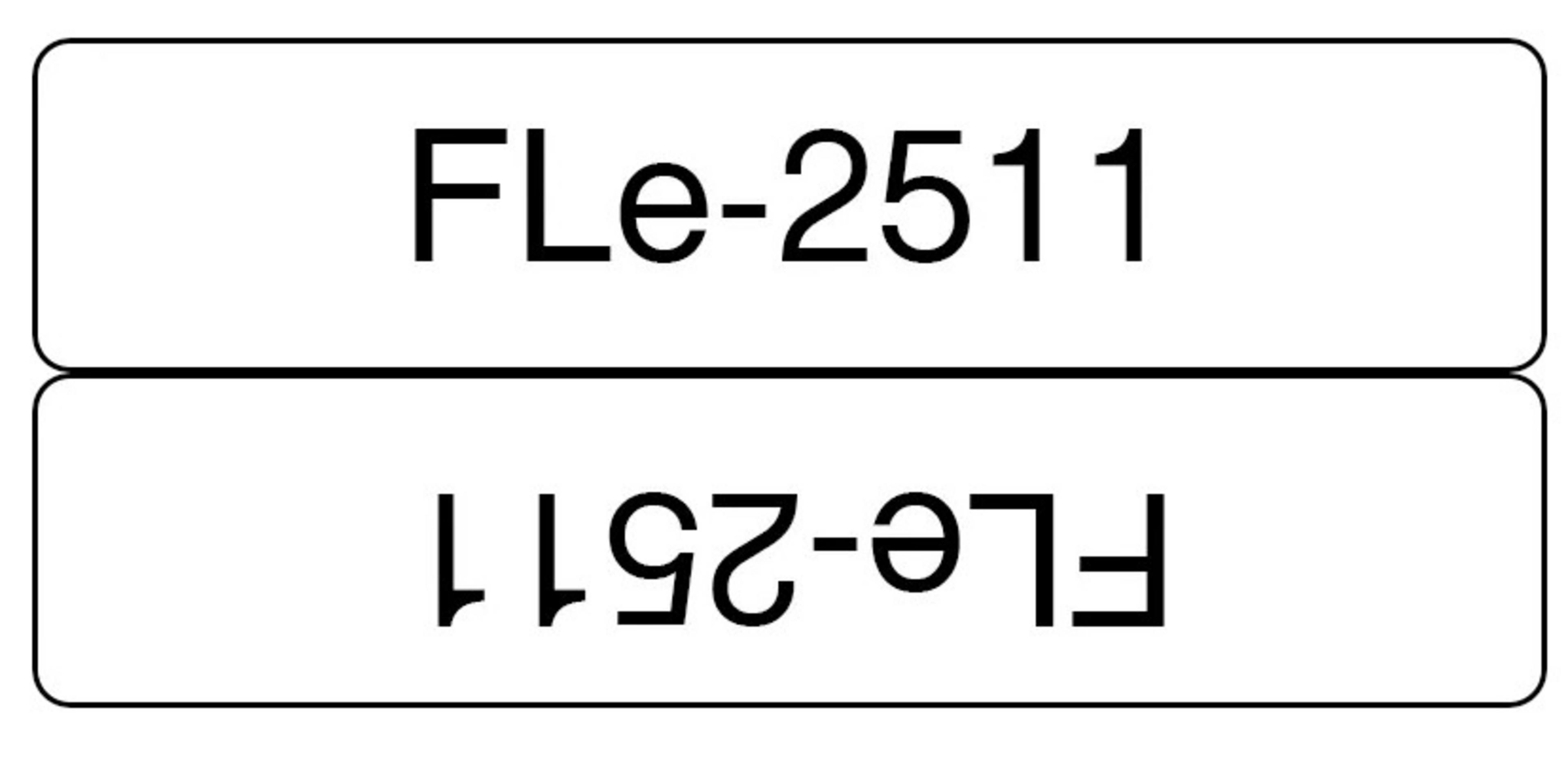 Brother FLe-2511 21x45mm Labels White