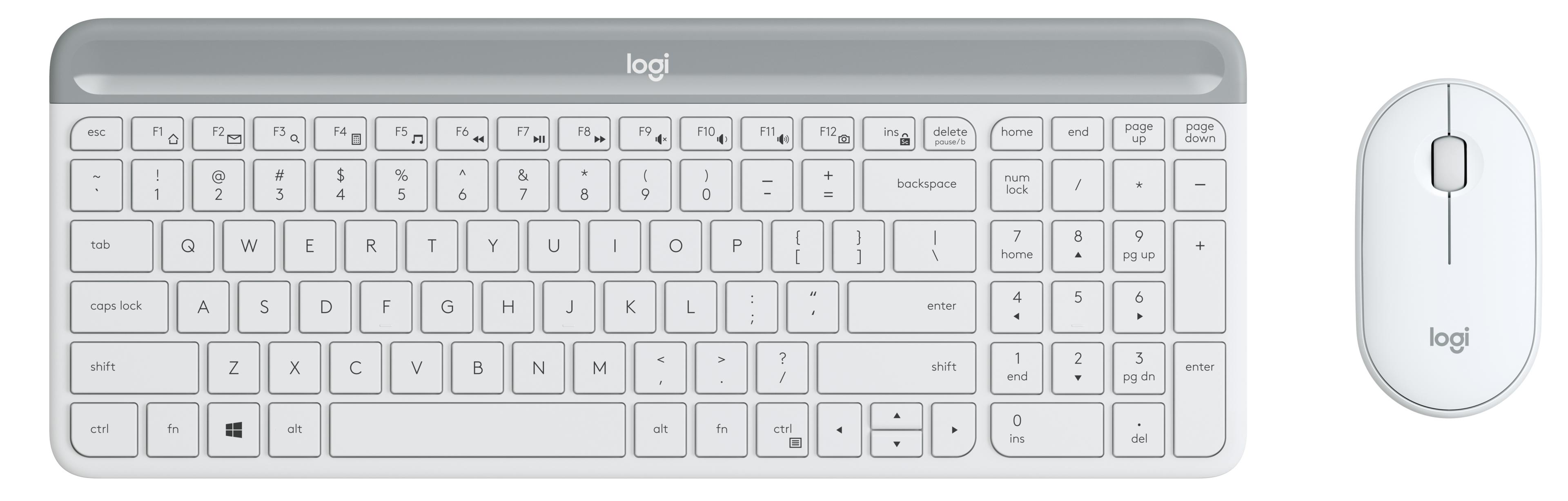 Logitech MK470 Wireless Combo White