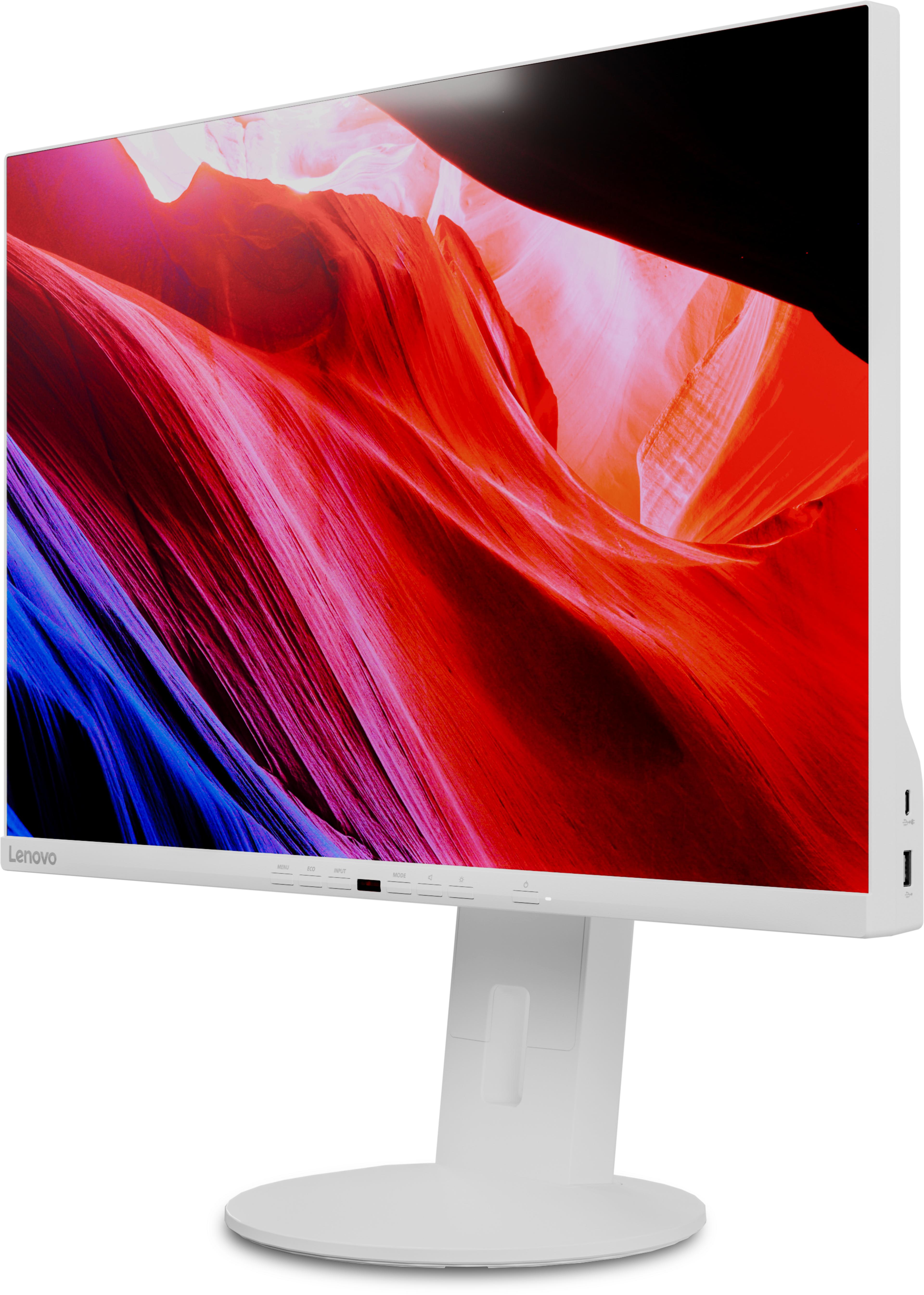 Lenovo C24d-20 Monitor weiss
