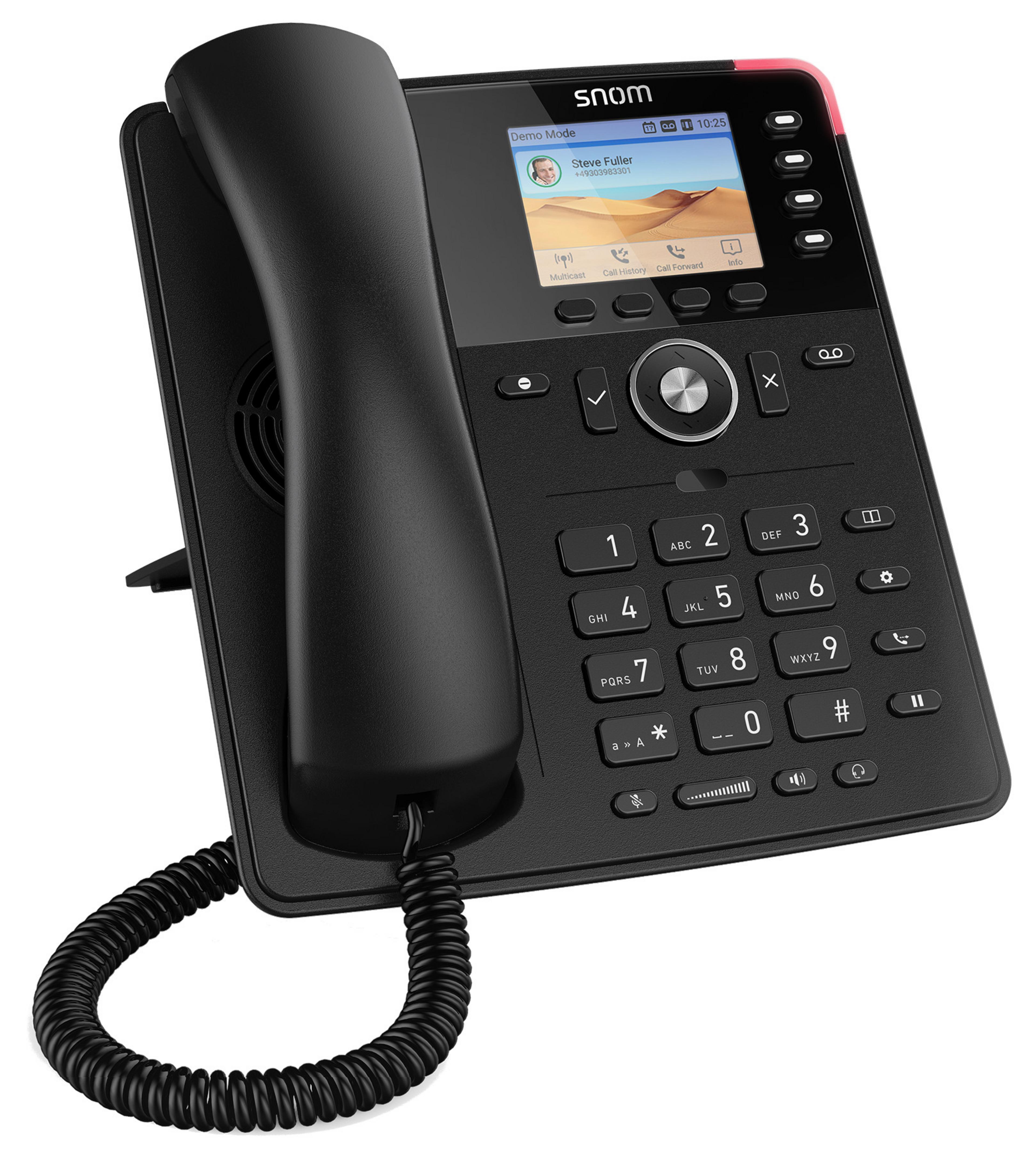 Snom D713 IP Desktop Phone Black