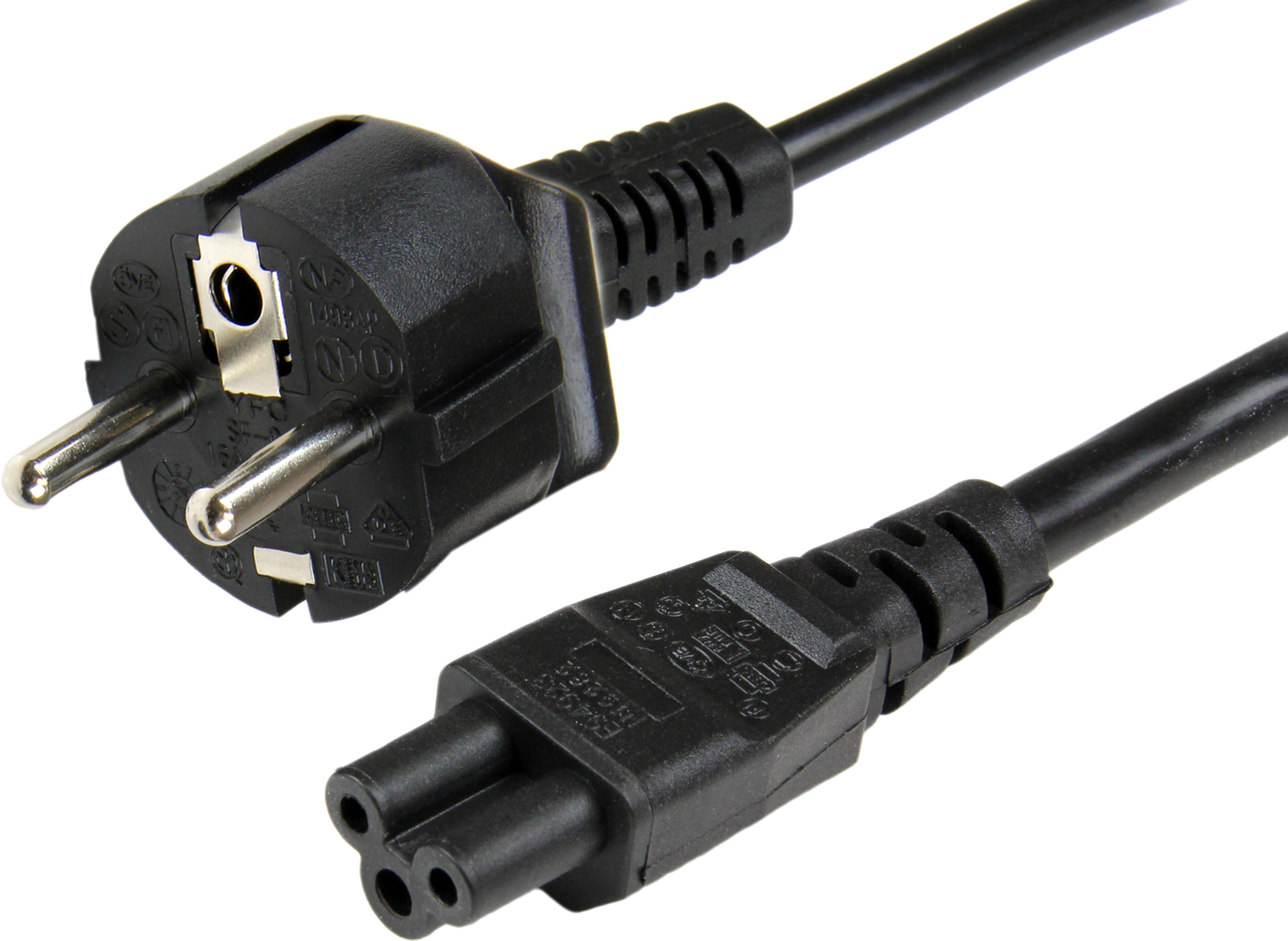 Power Cable Local/m - C5 2m Black