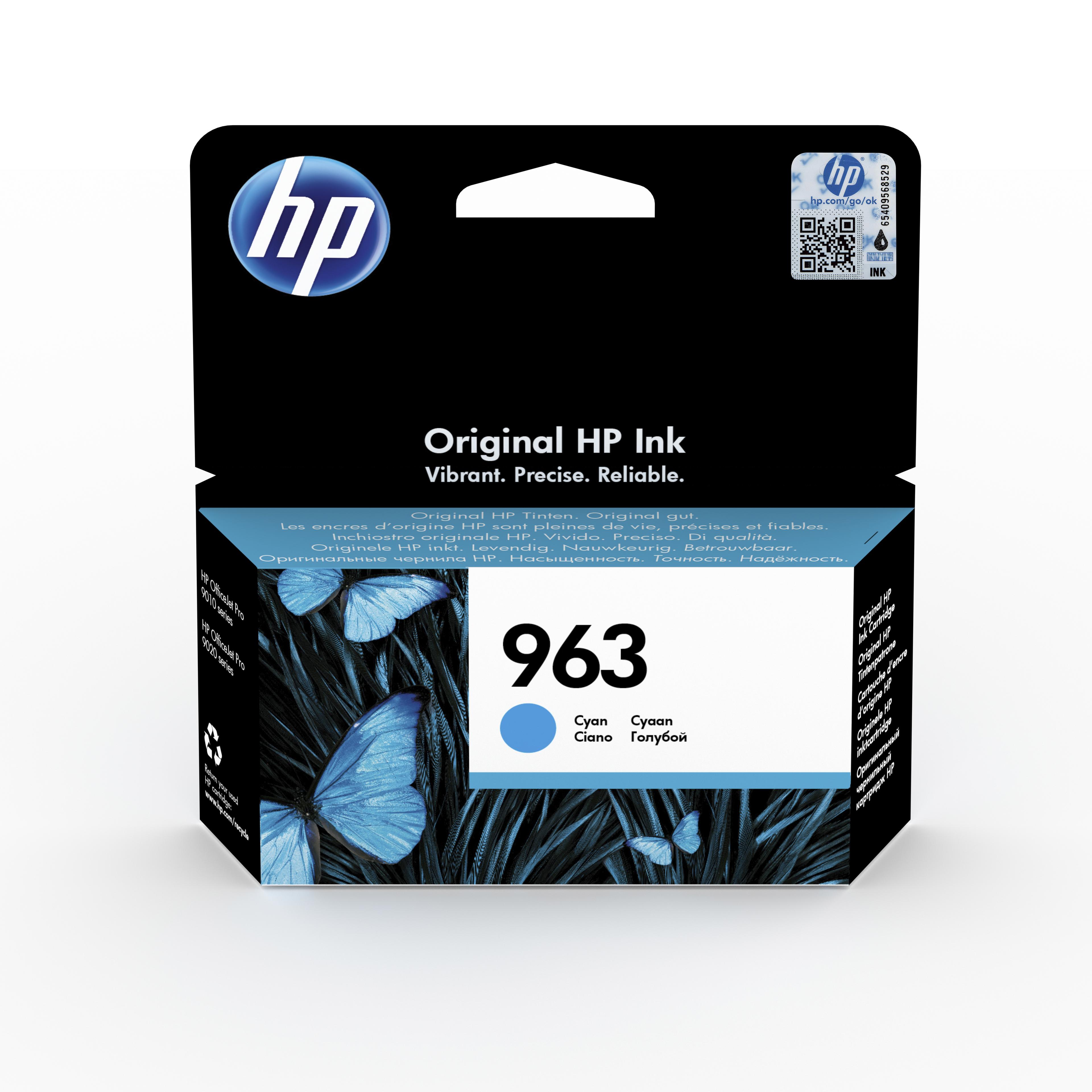 HP 963 Tinte cyan